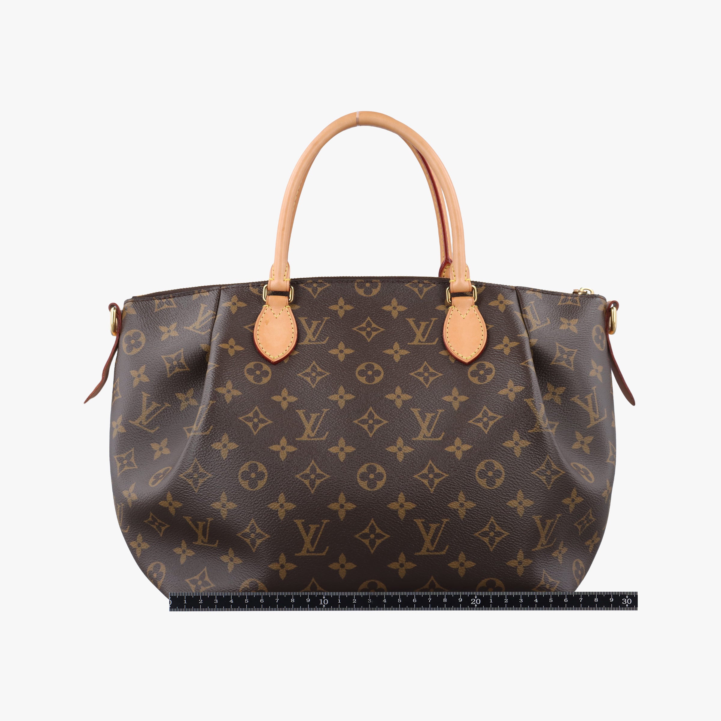 Pre-owned Louis Vuitton TURENNE MM Brown Monogram Canvas M48814 shoulderbag | stylenewstar
