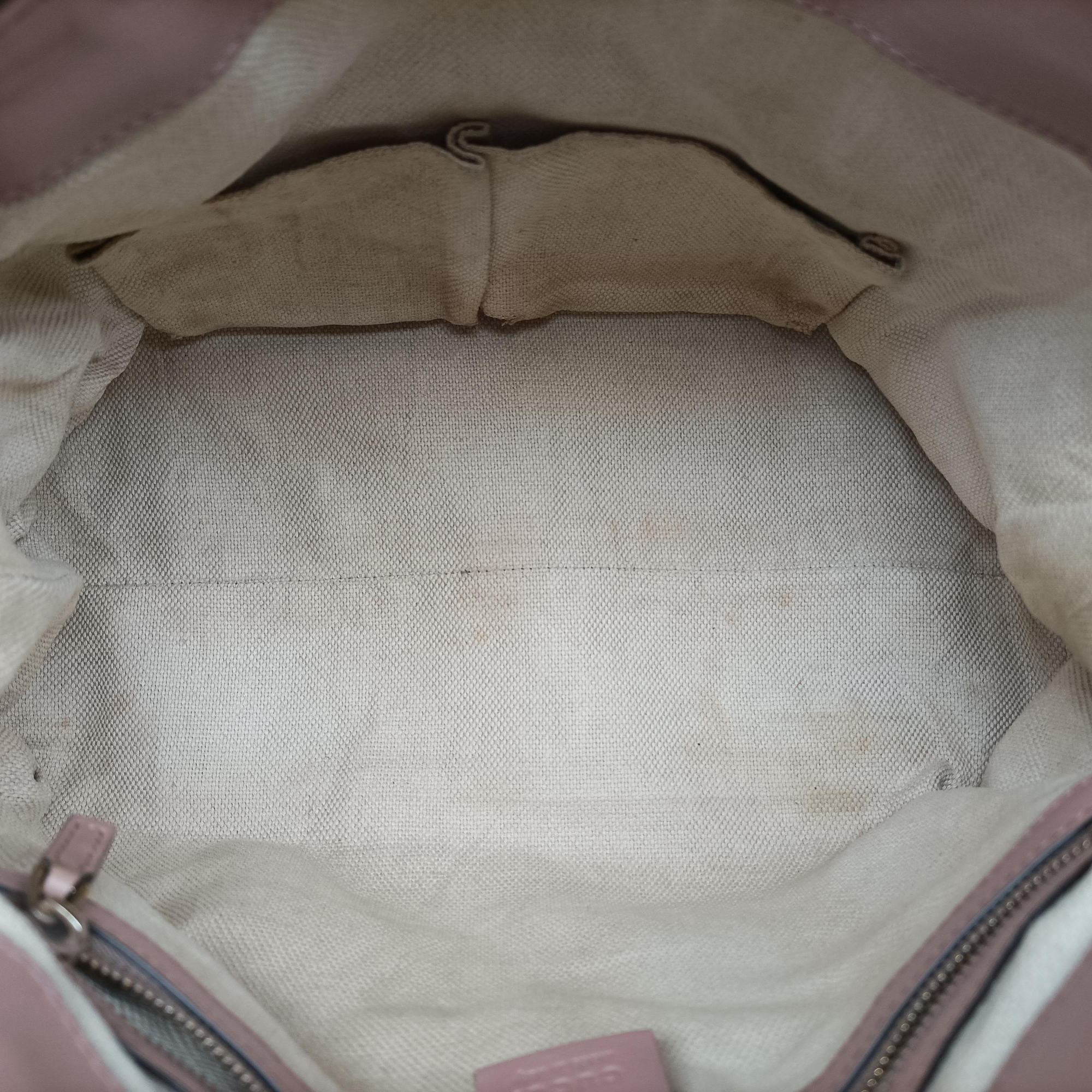 Secondhand Gucci Soho Beige Patent Leather 308362 shoulderbag | stylenewstar