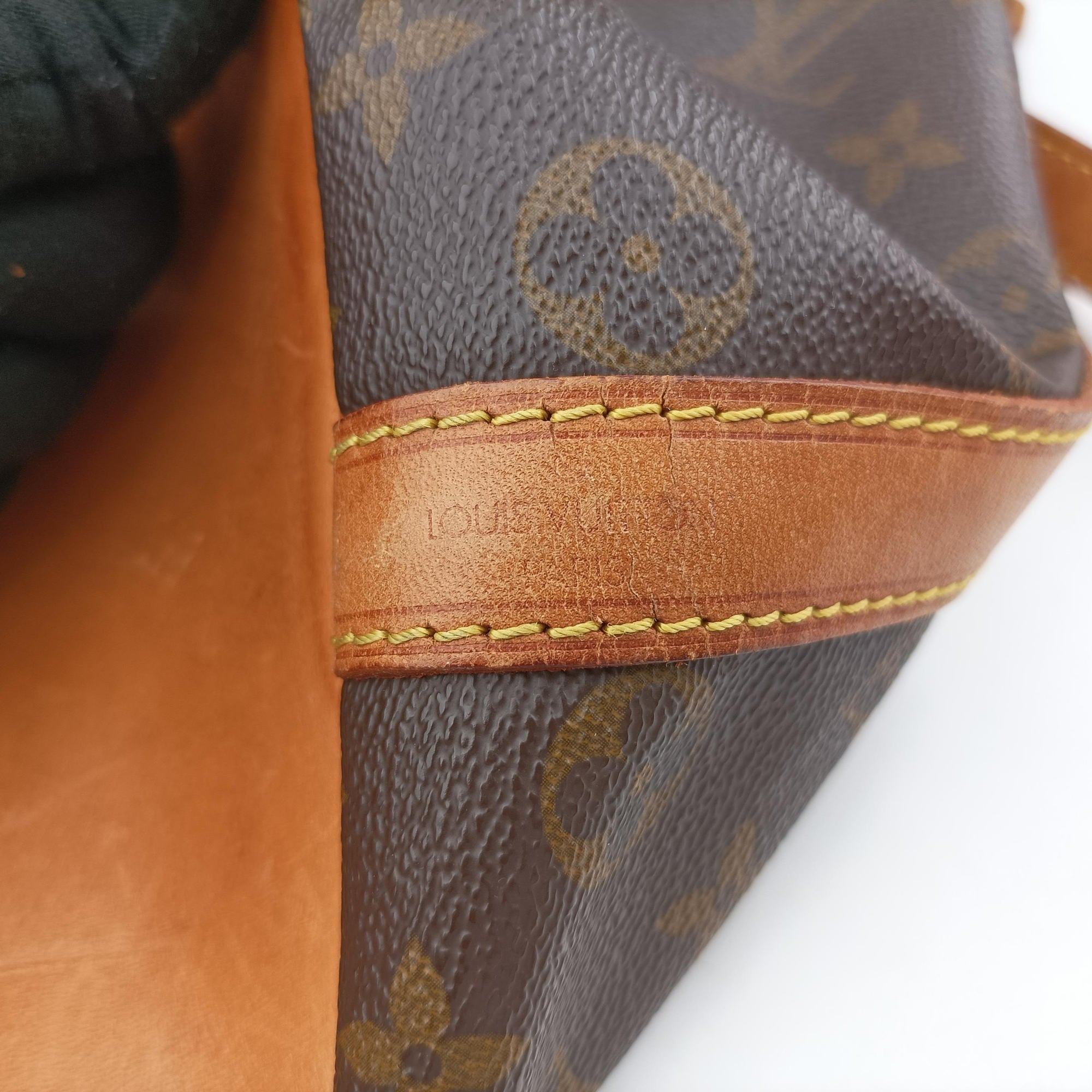 Pre-owned Louis Vuitton Petit Noe Brown Monogram Canvas M42226 shoulderbag | stylenewstar