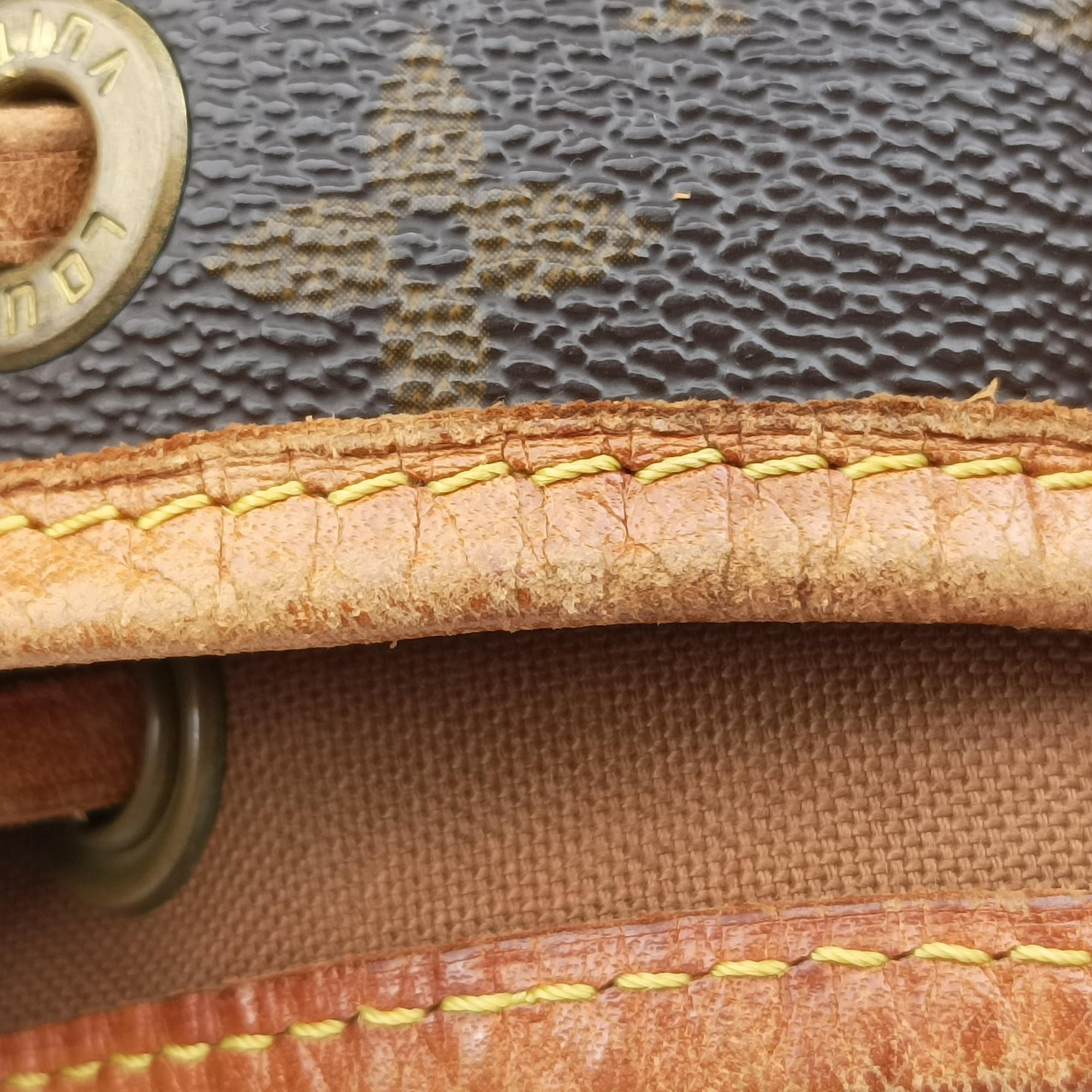 Pre-owned Louis Vuitton Petit Noe Brown Monogram Canvas M42226 shoulderbag | stylenewstar