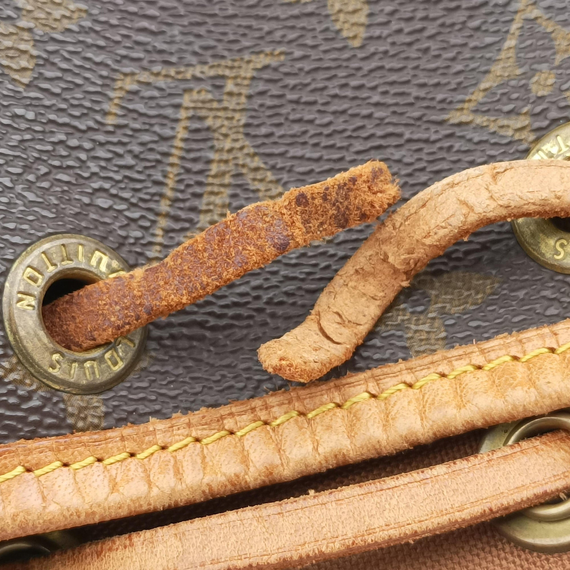 Pre-owned Louis Vuitton Petit Noe Brown Monogram Canvas M42226 shoulderbag | stylenewstar