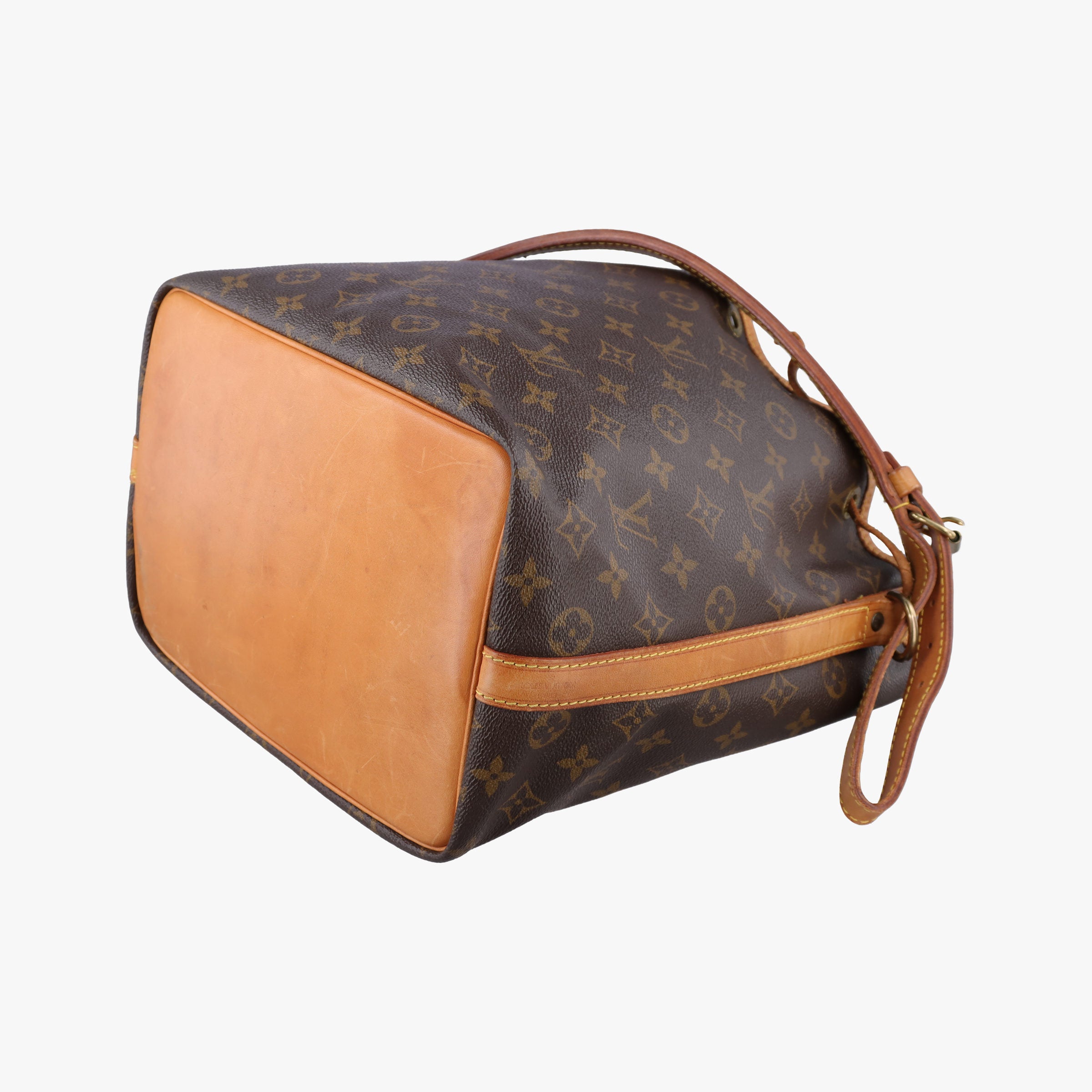 Pre-owned Louis Vuitton Petit Noe Brown Monogram Canvas M42226 shoulderbag | stylenewstar