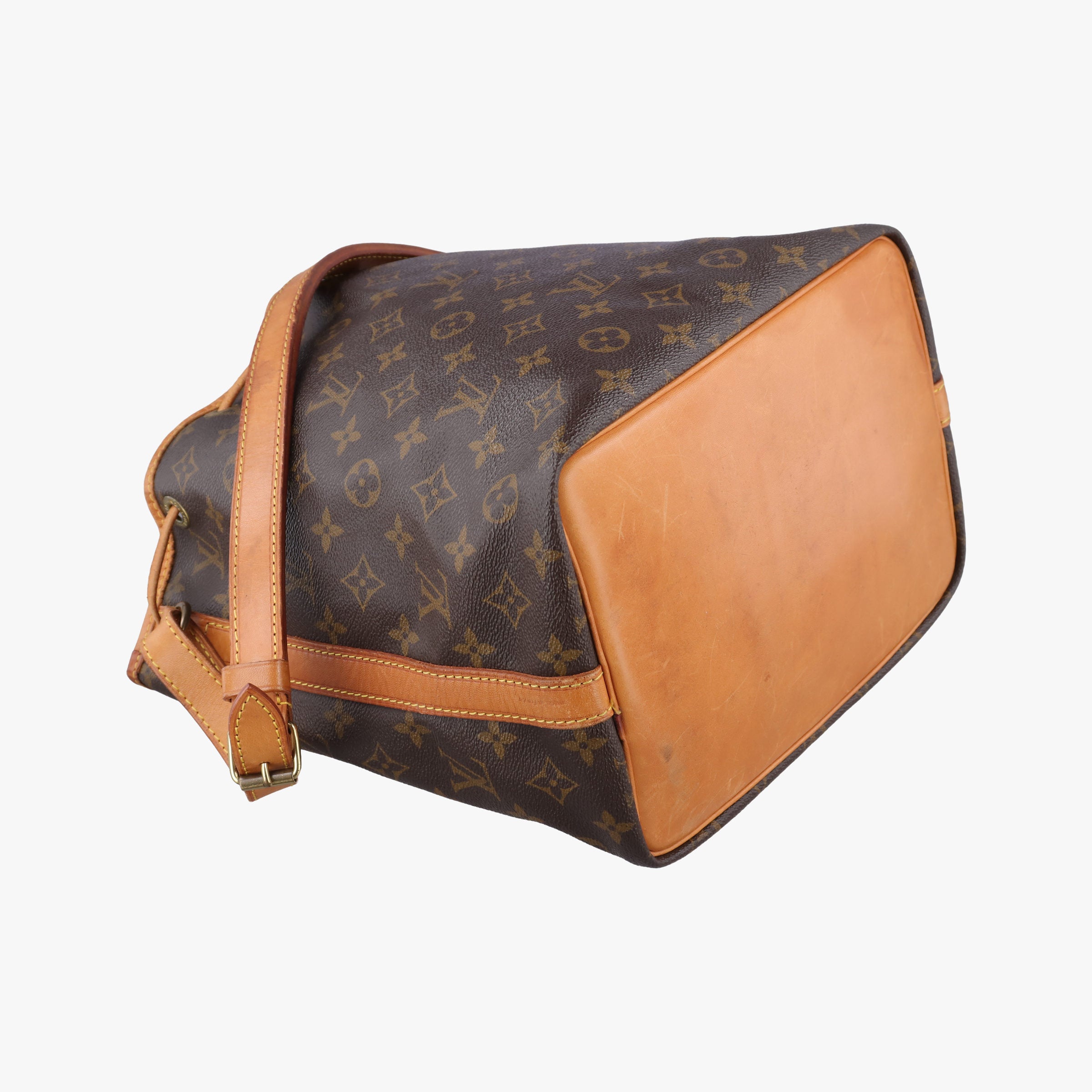 Pre-owned Louis Vuitton Petit Noe Brown Monogram Canvas M42226 shoulderbag | stylenewstar
