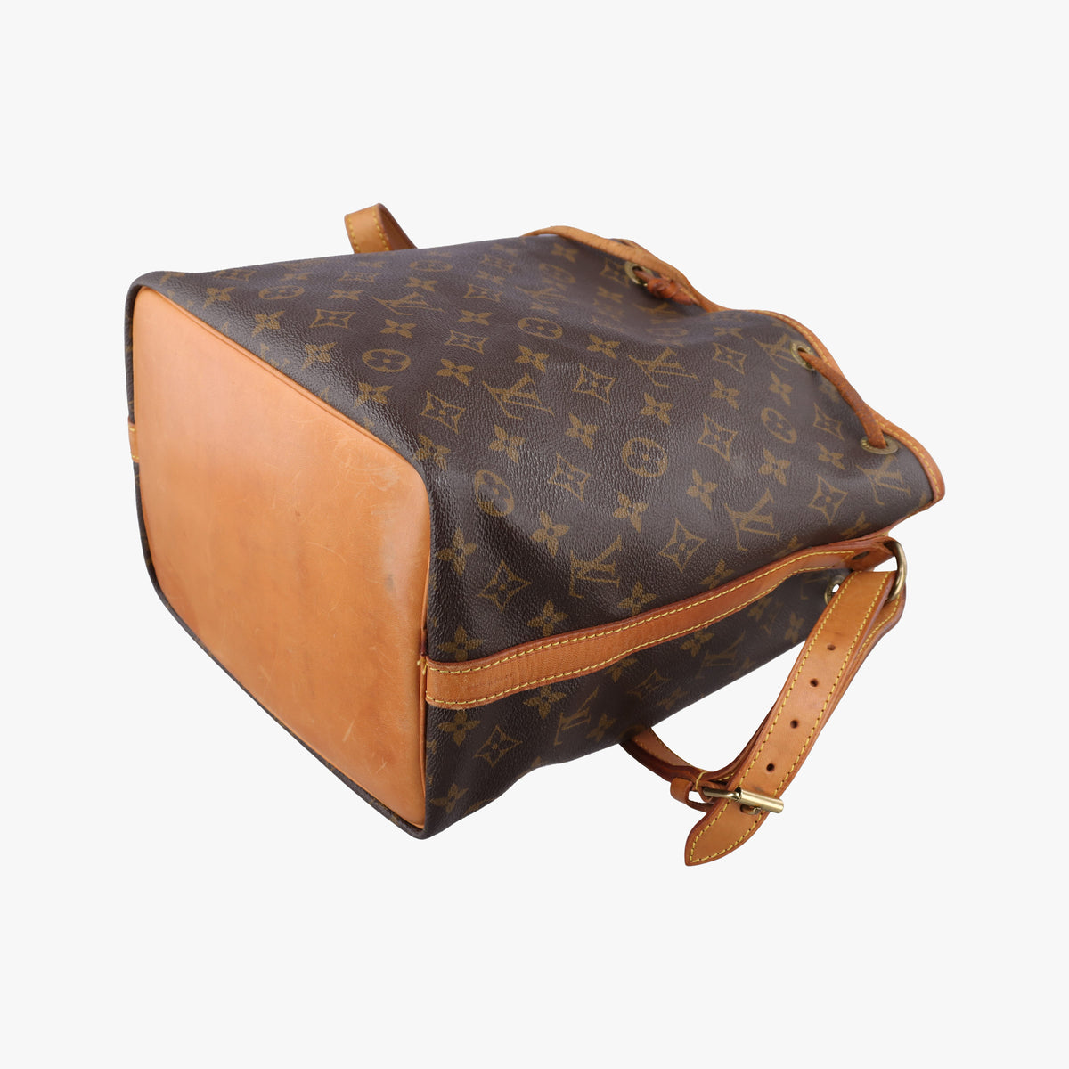 Pre-owned Louis Vuitton Petit Noe Brown Monogram Canvas M42226 shoulderbag | stylenewstar