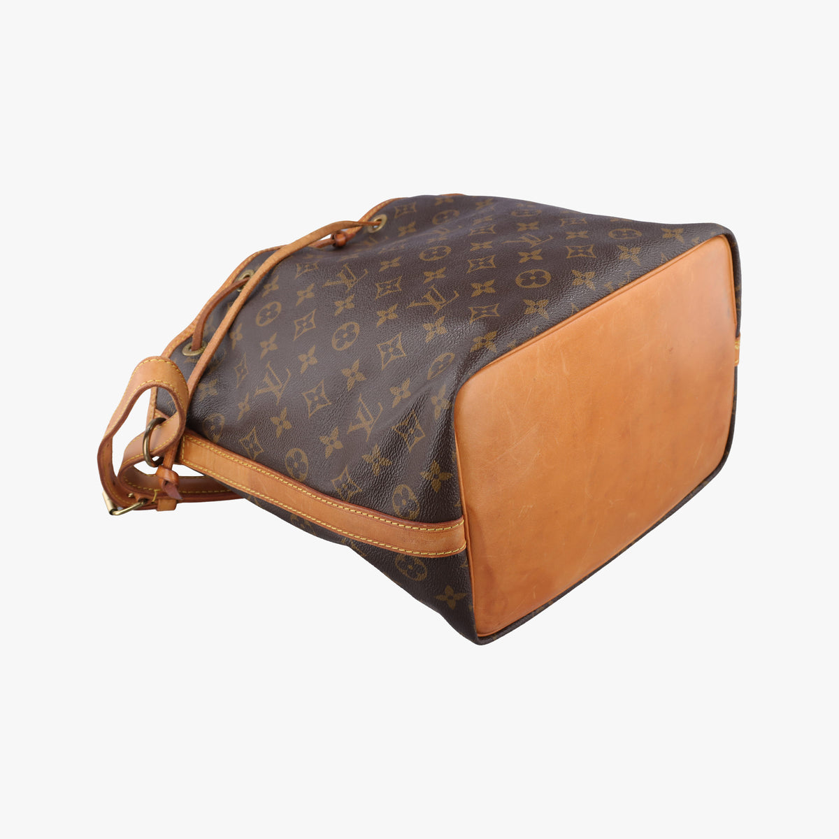 Pre-owned Louis Vuitton Petit Noe Brown Monogram Canvas M42226 shoulderbag | stylenewstar