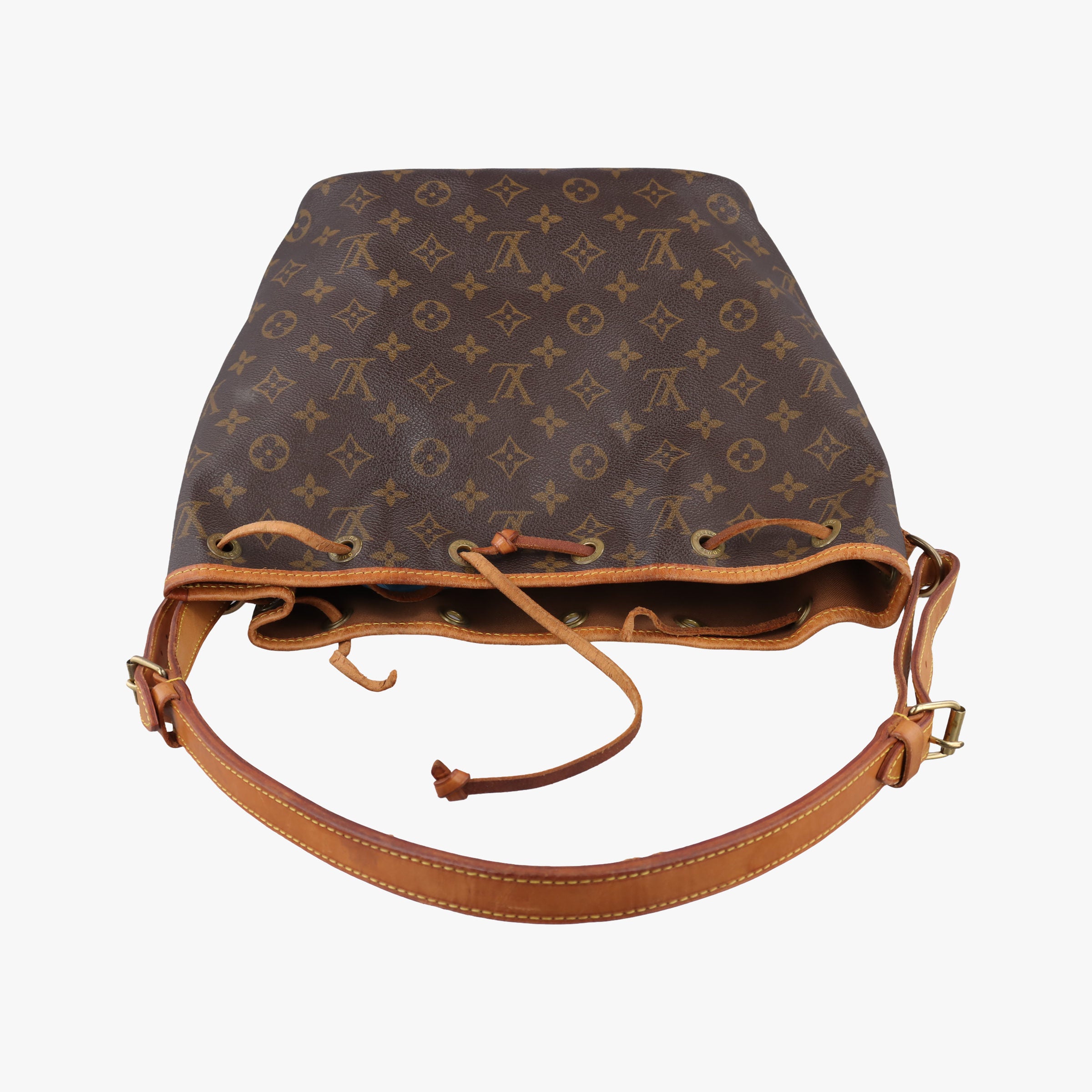Pre-owned Louis Vuitton Petit Noe Brown Monogram Canvas M42226 shoulderbag | stylenewstar