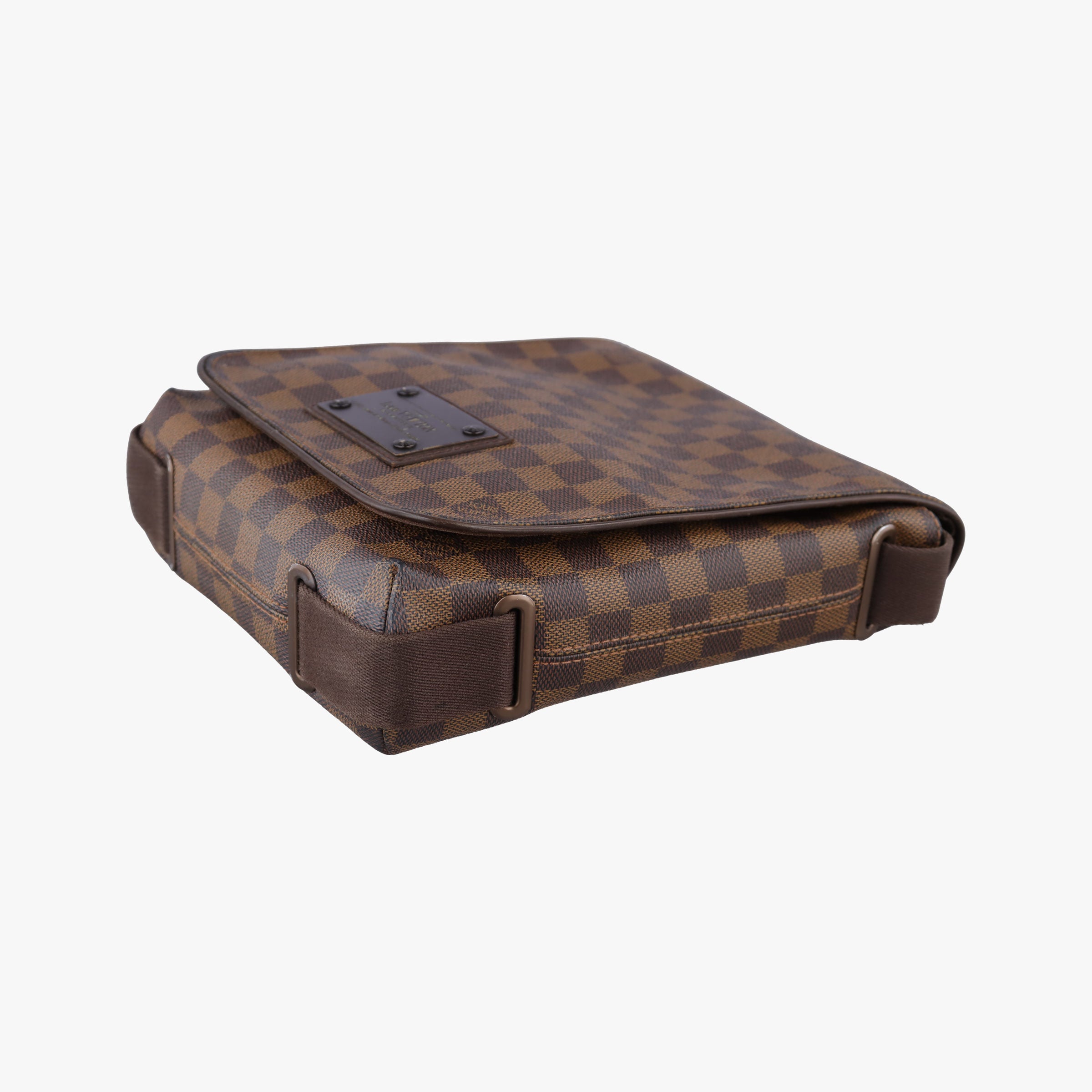 Secondhand Louis Vuitton BROOKLYN PM EBENE Damier Canvas N51210 shoulderbag | stylenewstar