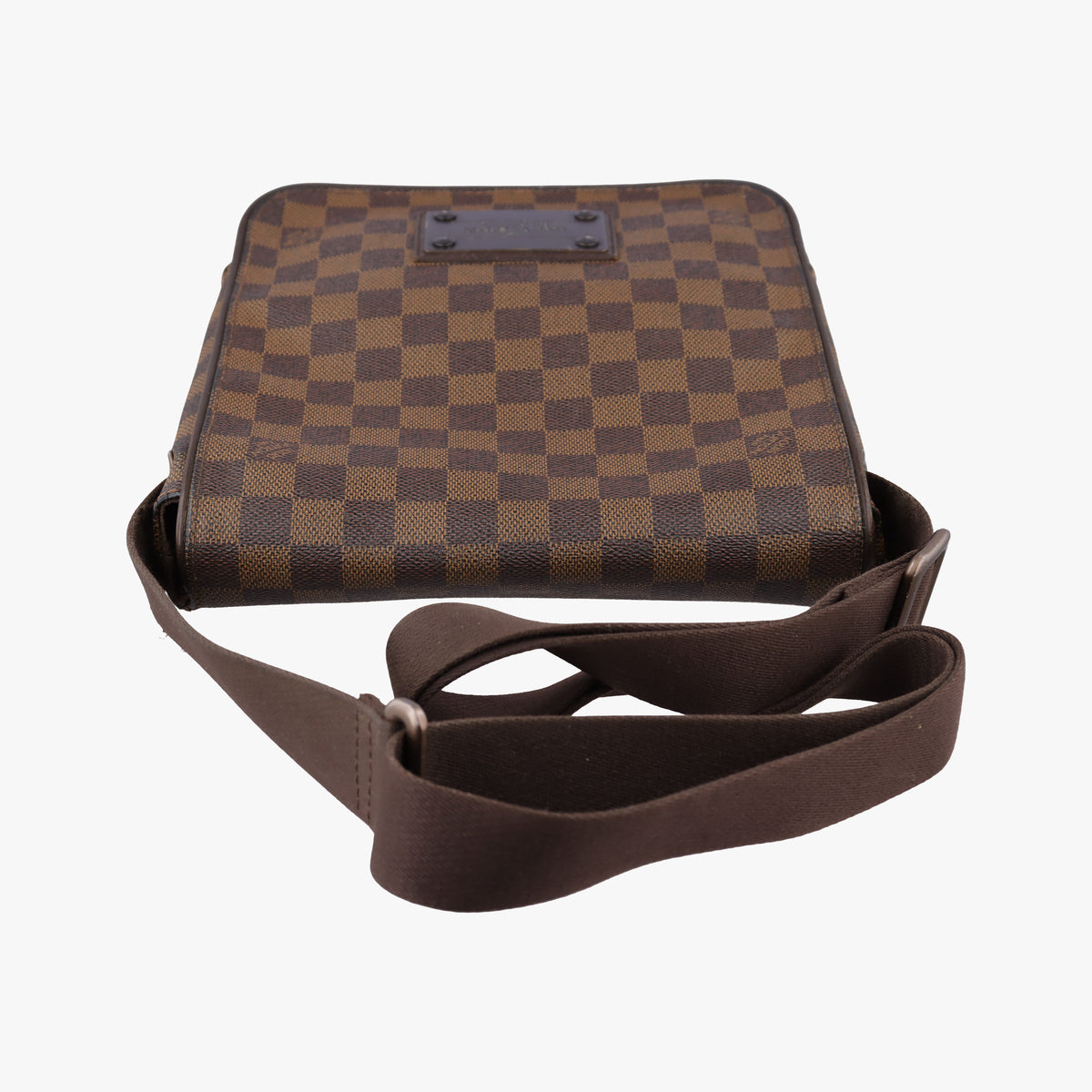 Secondhand Louis Vuitton BROOKLYN PM EBENE Damier Canvas N51210 shoulderbag | stylenewstar