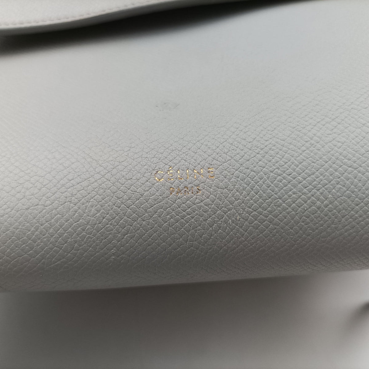 Secondhand Celine Belt Mini Grey Leather  shoulderbag | stylenewstar