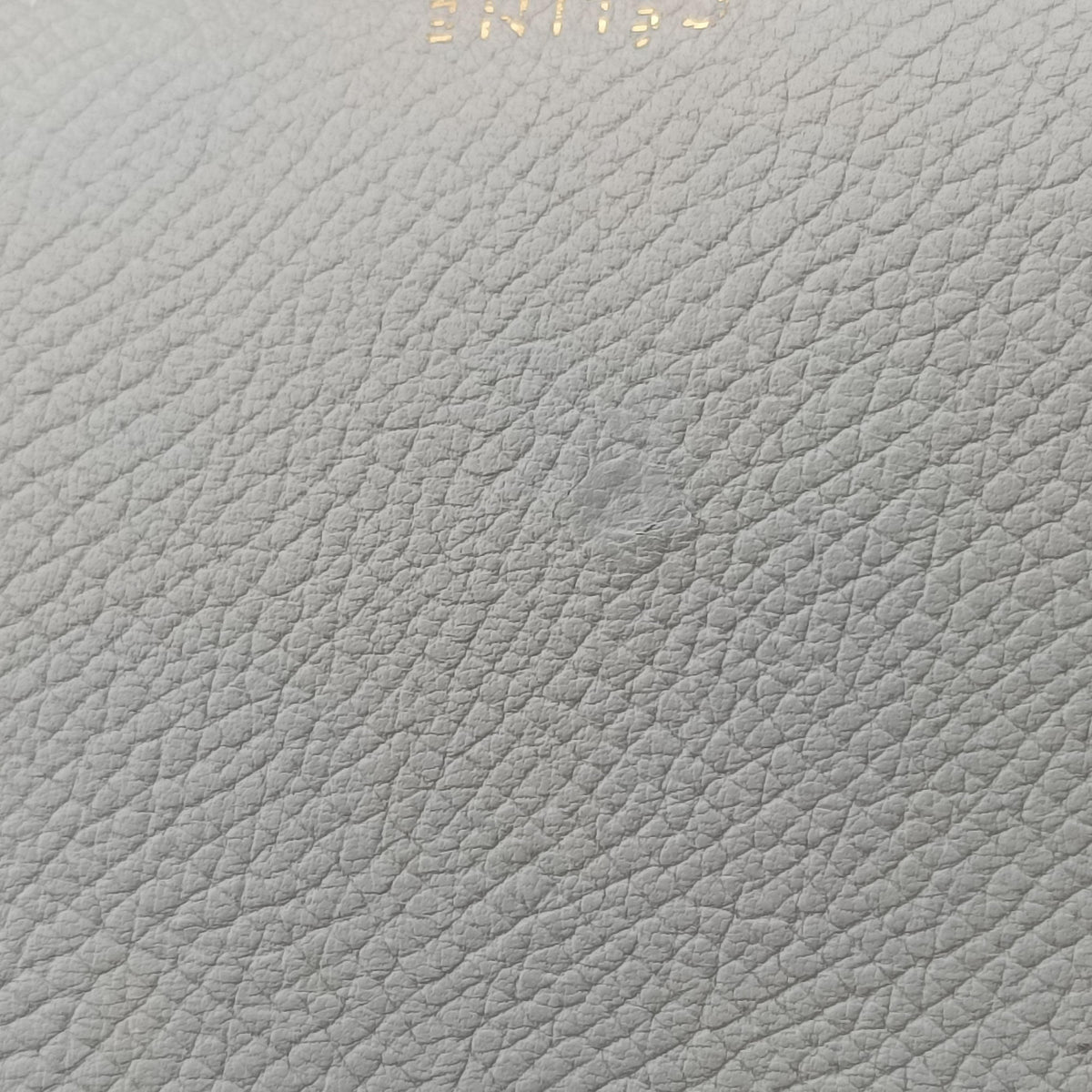 Secondhand Celine Belt Mini Grey Leather  shoulderbag | stylenewstar
