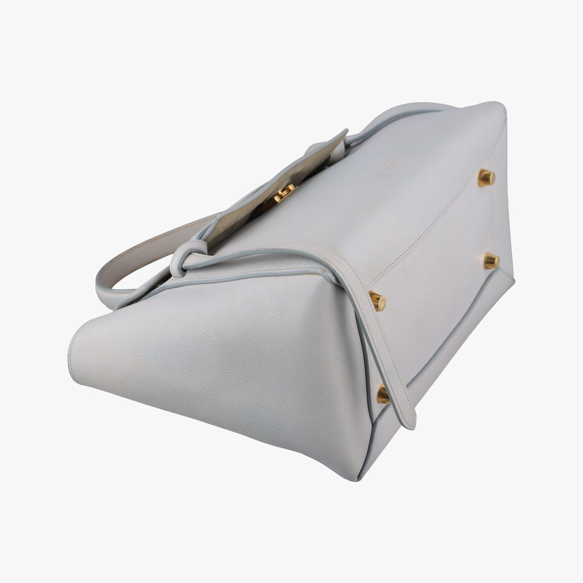 Secondhand Celine Belt Mini Grey Leather  shoulderbag | stylenewstar