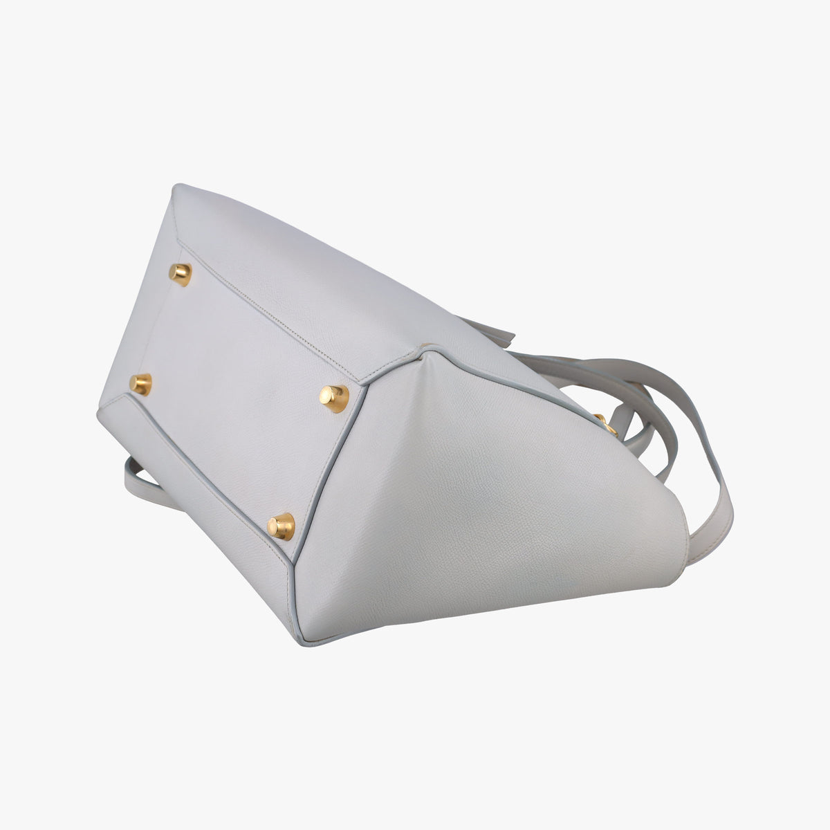Secondhand Celine Belt Mini Grey Leather  shoulderbag | stylenewstar