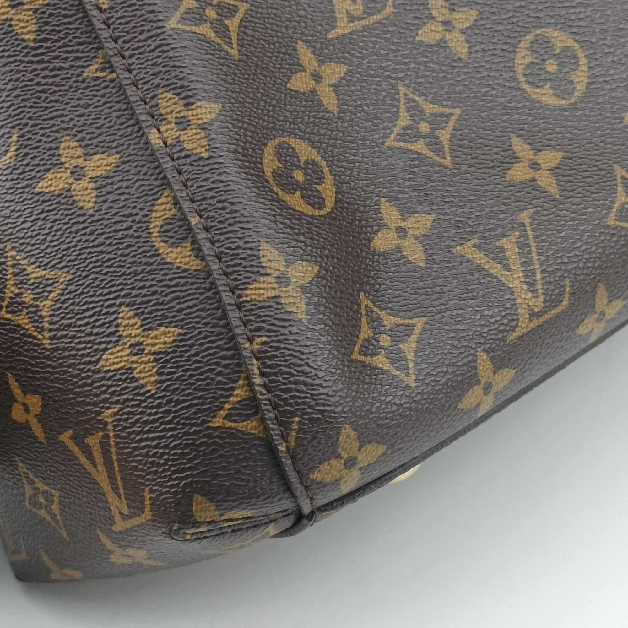 Pre-owned Louis Vuitton MONTAIGNE MM Brown Monogram Canvas M41056 shoulderbag | stylenewstar