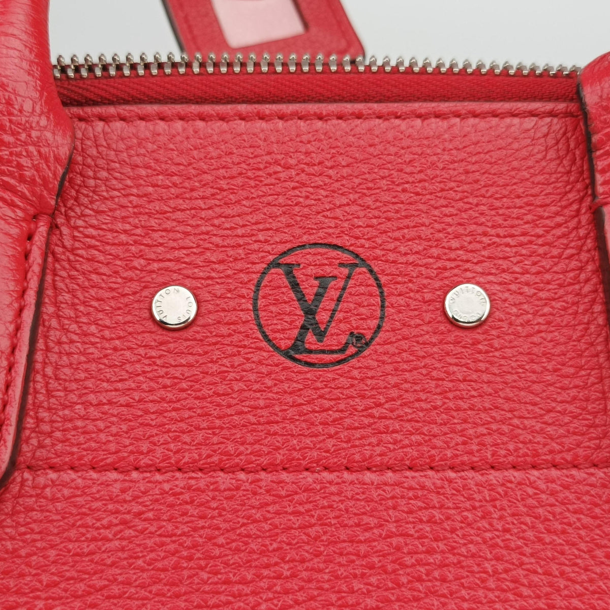 Pre-owned Louis Vuitton City Steamer MM RUBIS Leather M51027 handbag | stylenewstar