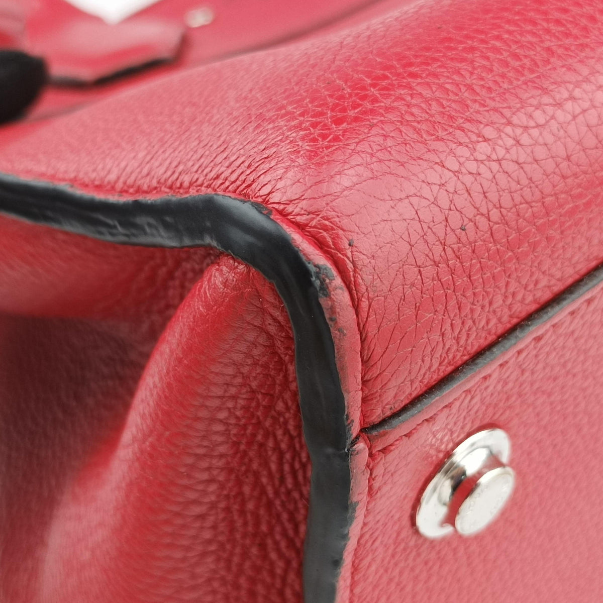 Pre-owned Louis Vuitton City Steamer MM RUBIS Leather M51027 handbag | stylenewstar