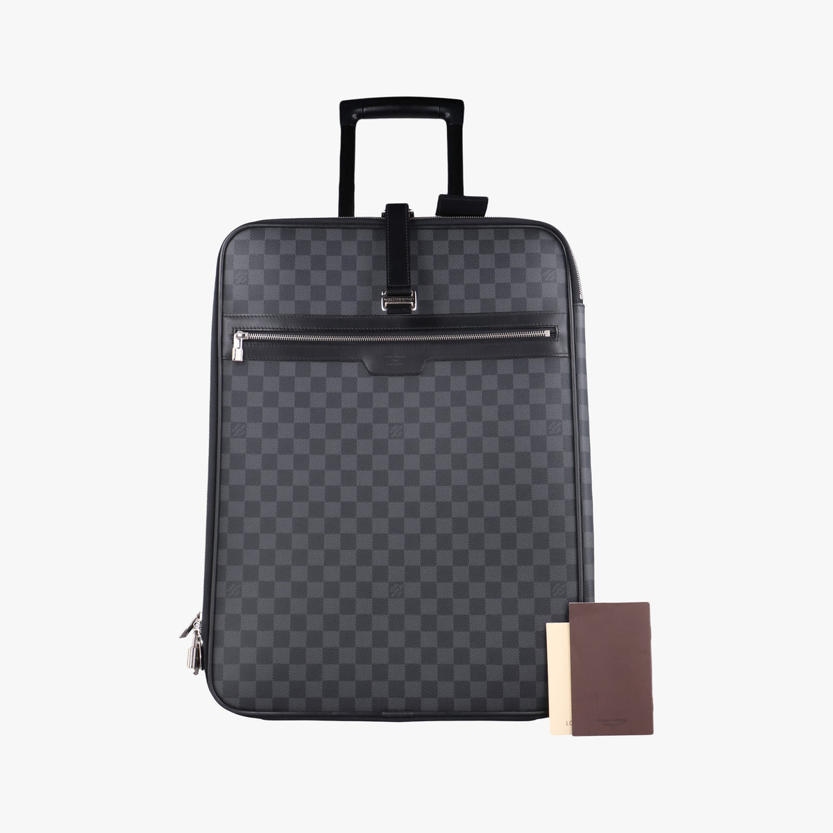 Pre-owned Louis Vuitton PEGASE 55 Noir Damier Graphite N23299 suitcase | stylenewstar