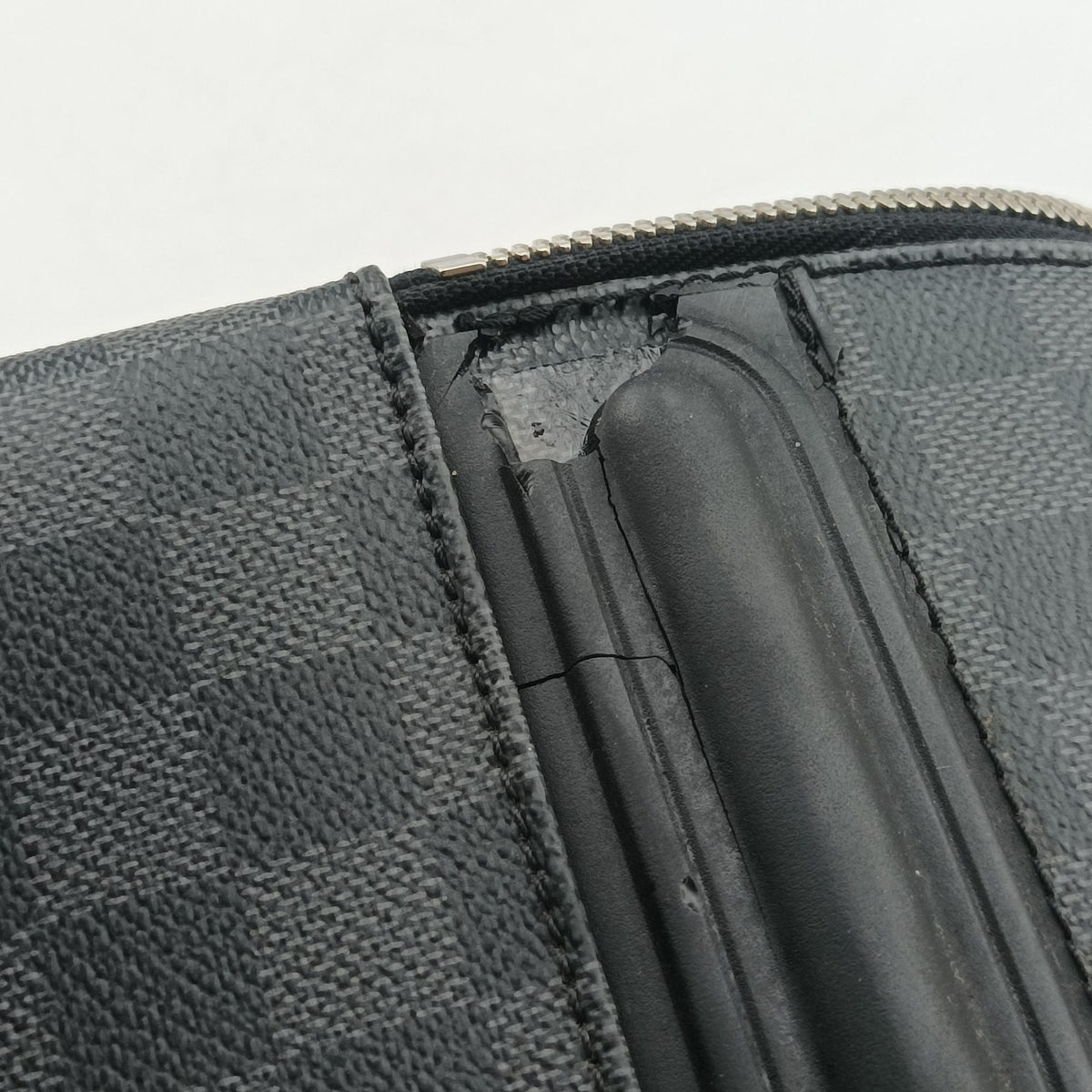Pre-owned Louis Vuitton PEGASE 55 Noir Damier Graphite N23299 suitcase | stylenewstar