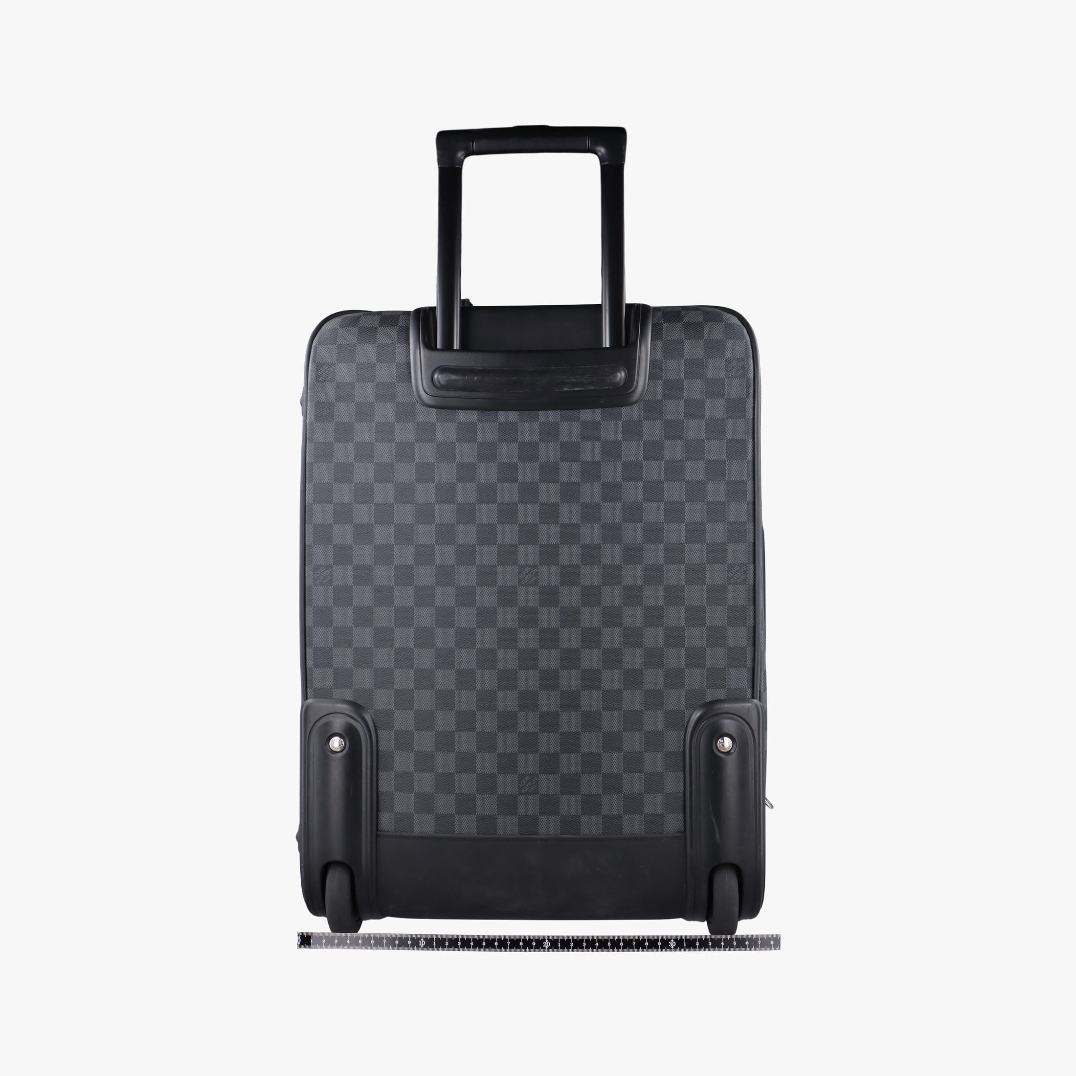 Pre-owned Louis Vuitton PEGASE 55 Noir Damier Graphite N23299 suitcase | stylenewstar