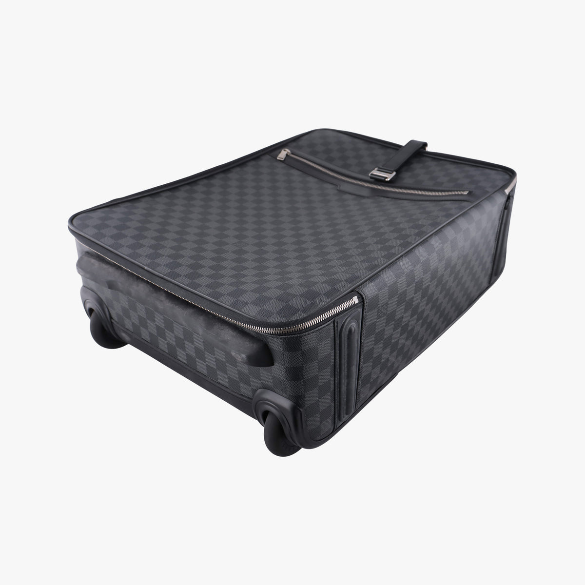 Pre-owned Louis Vuitton PEGASE 55 Noir Damier Graphite N23299 suitcase | stylenewstar