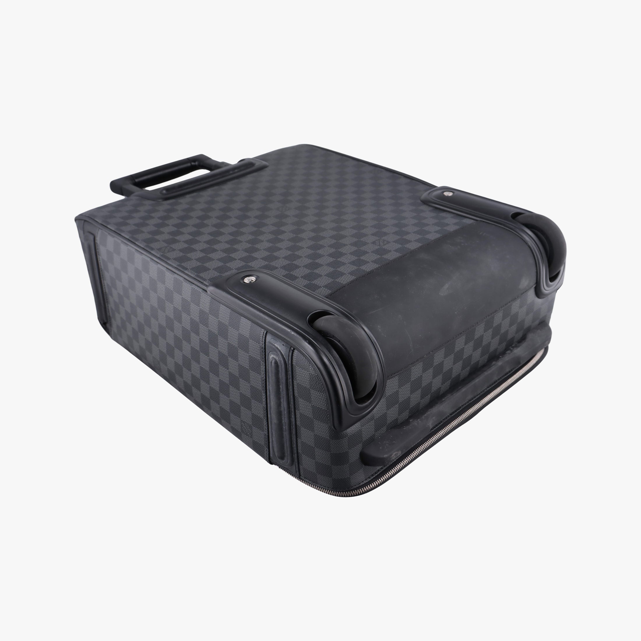 Pre-owned Louis Vuitton PEGASE 55 Noir Damier Graphite N23299 suitcase | stylenewstar