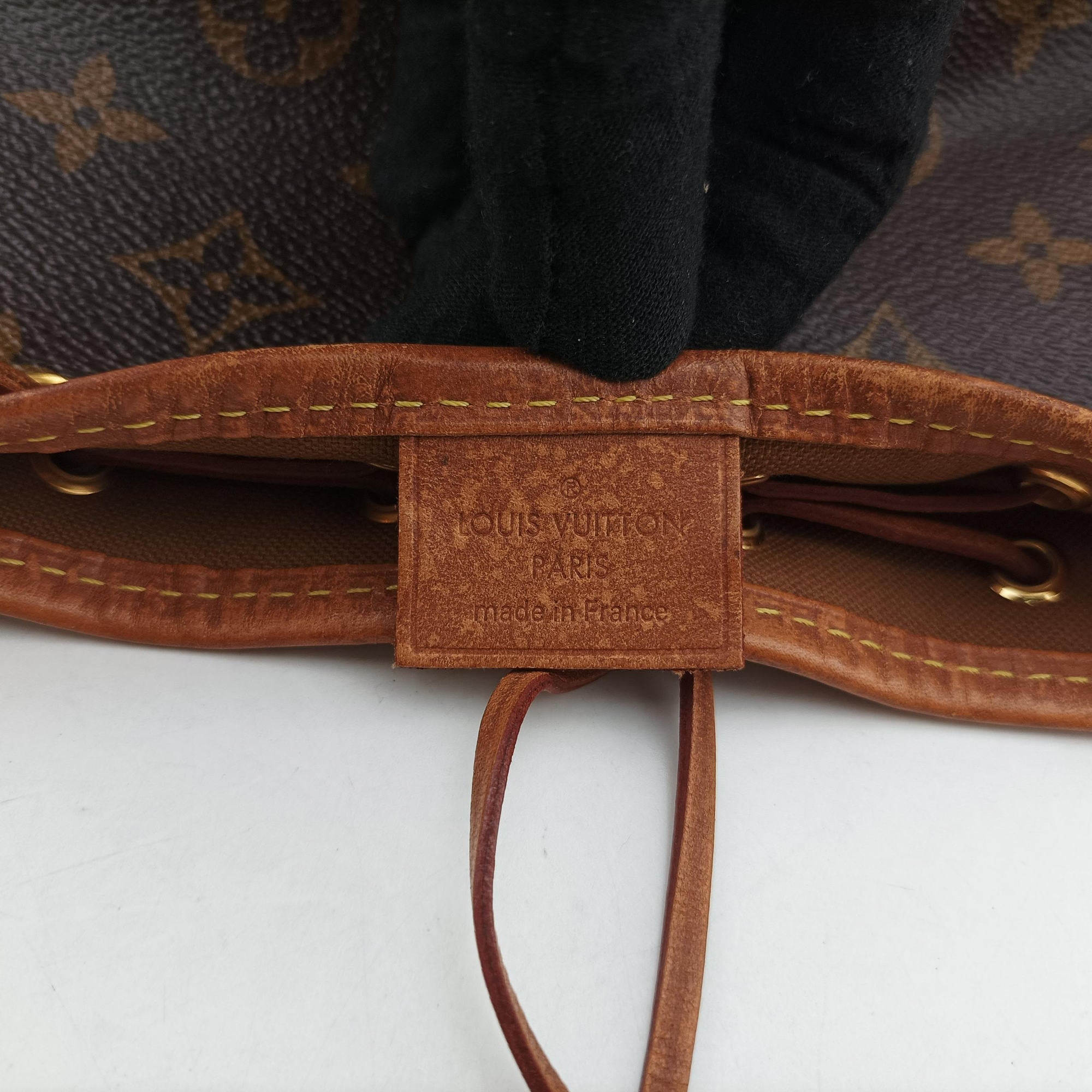 Pre-owned Louis Vuitton Nano Noe Brown Monogram canvas M41346 shoulderbag | stylenewstar