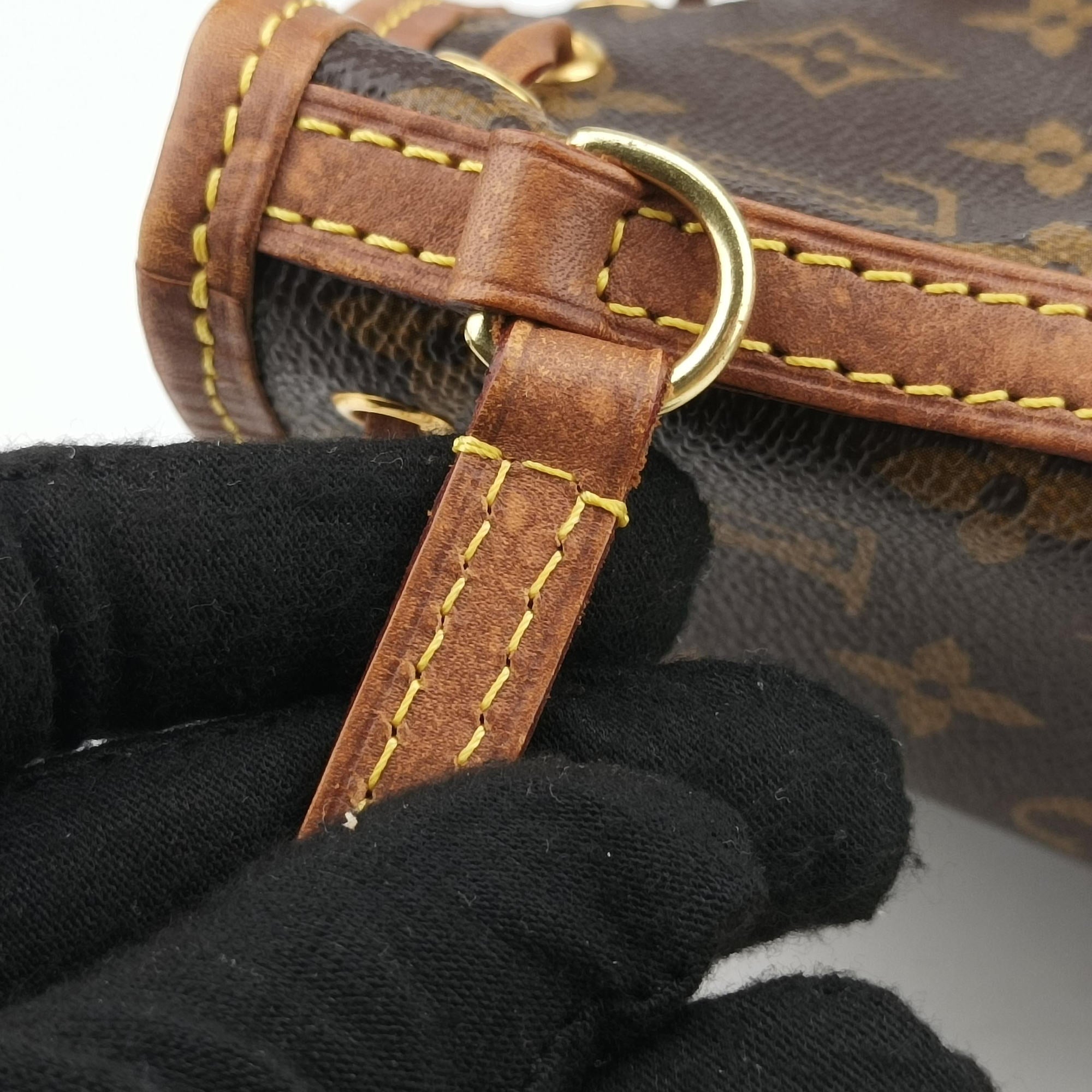 Pre-owned Louis Vuitton Nano Noe Brown Monogram canvas M41346 shoulderbag | stylenewstar