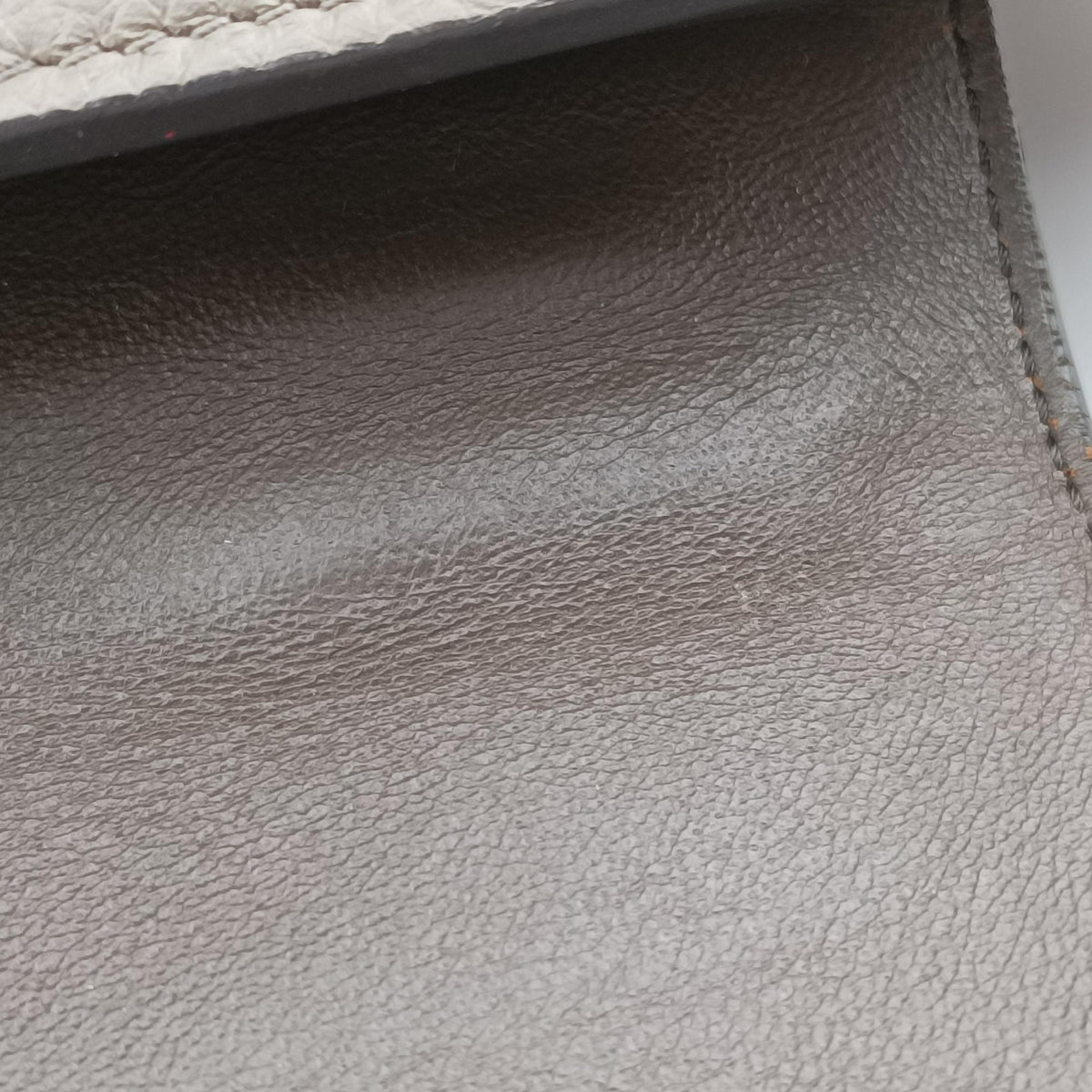 Pre-owned Celine Trapeze Grey Suede × leather  shoulderbag | stylenewstar