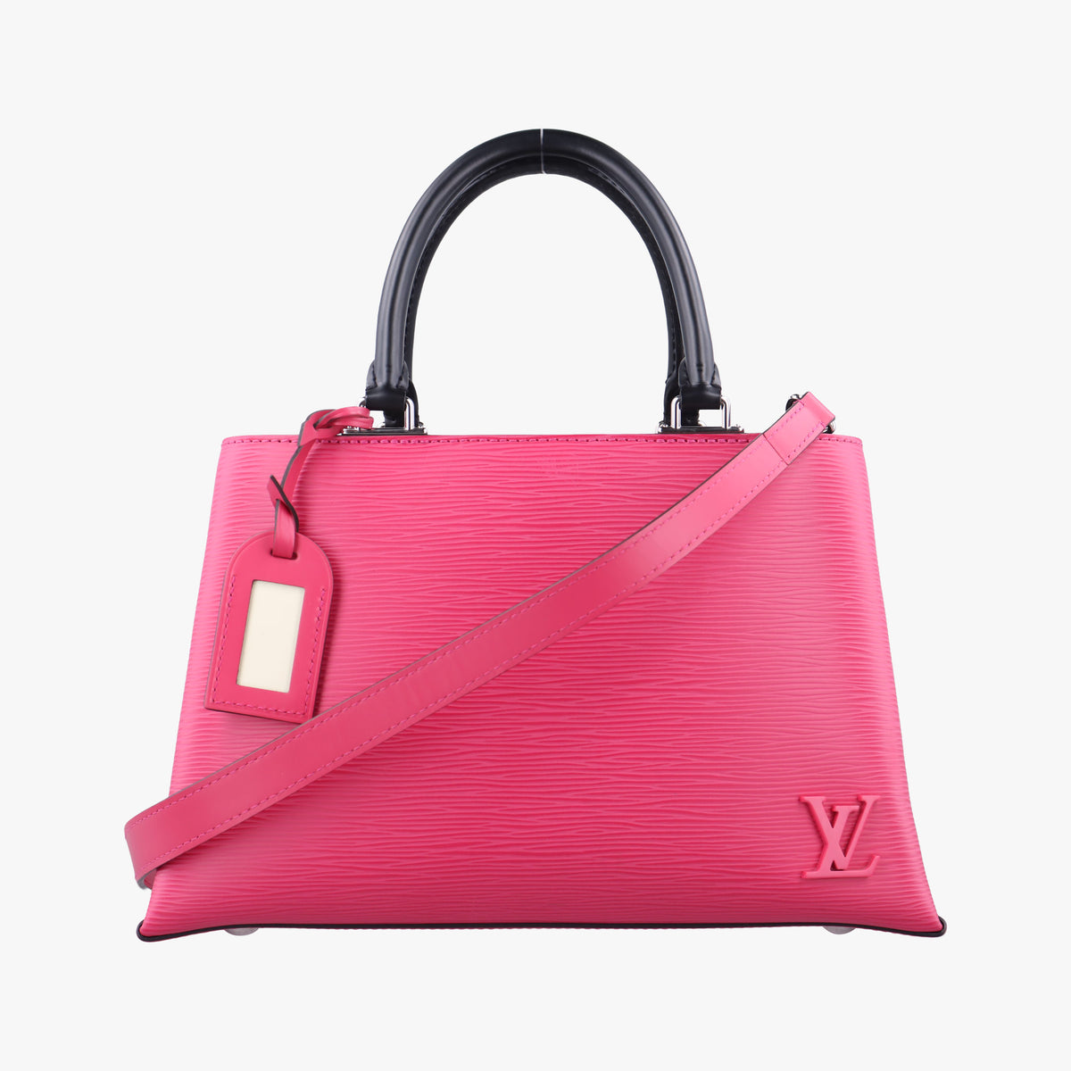 Pre-owned Louis Vuitton Kleber PM Freesia × Noir Epi M51347 shoulderbag | stylenewstar