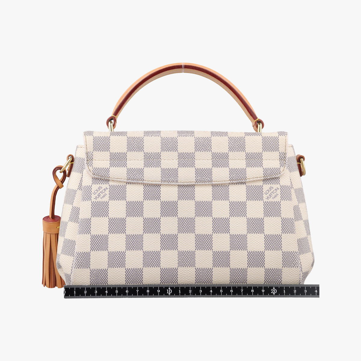 Pre-owned Louis Vuitton CROISETTE Azur Damier Canvas N41581 shoulderbag | stylenewstar