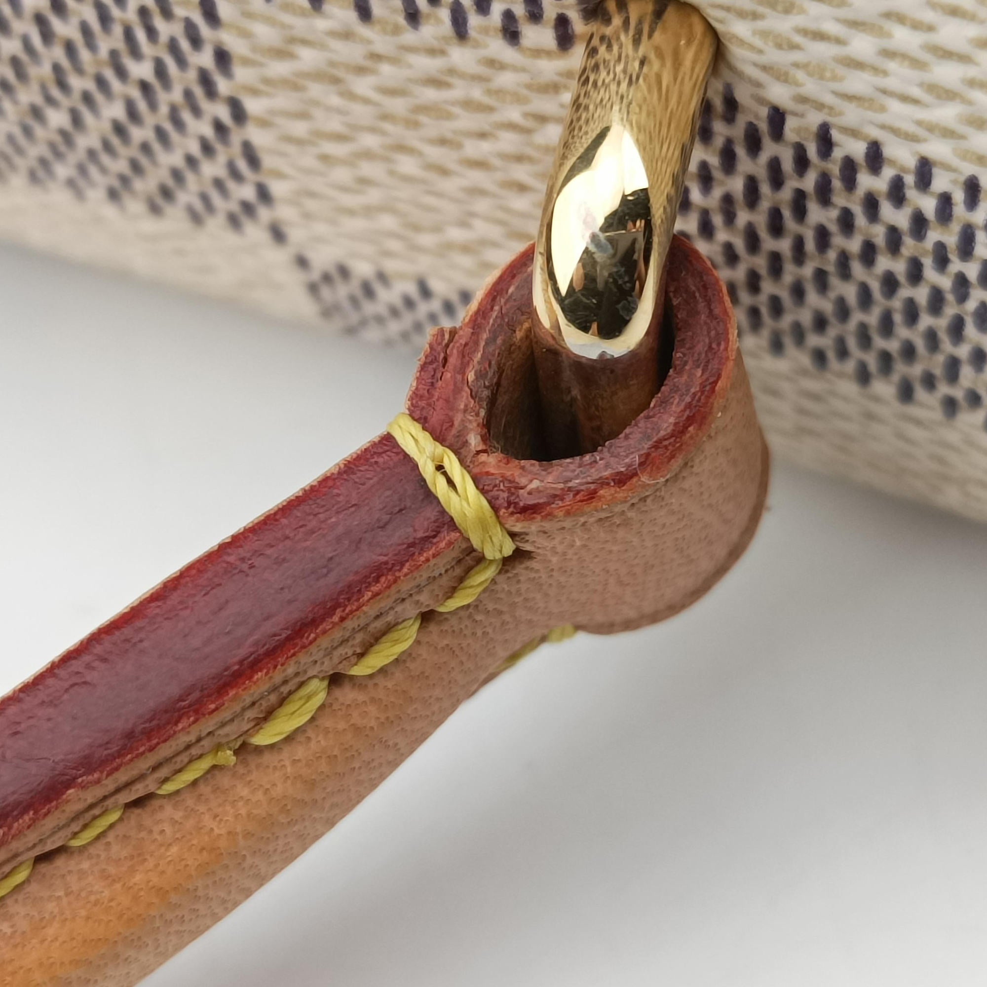 Pre-owned Louis Vuitton CROISETTE Azur Damier Canvas N41581 shoulderbag | stylenewstar