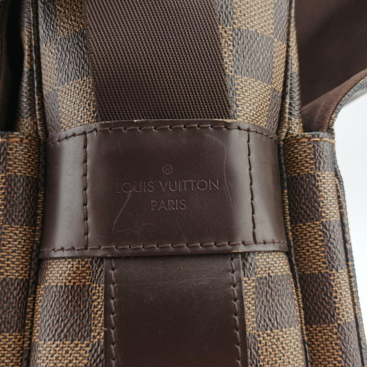 Pre-owned Louis Vuitton NAVIGLIO EBENE Damier Canvas N45255 shoulderbag | stylenewstar