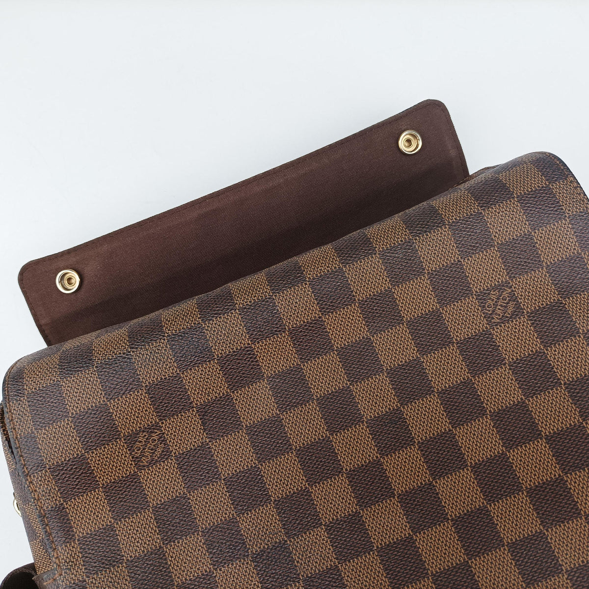 Pre-owned Louis Vuitton NAVIGLIO EBENE Damier Canvas N45255 shoulderbag | stylenewstar
