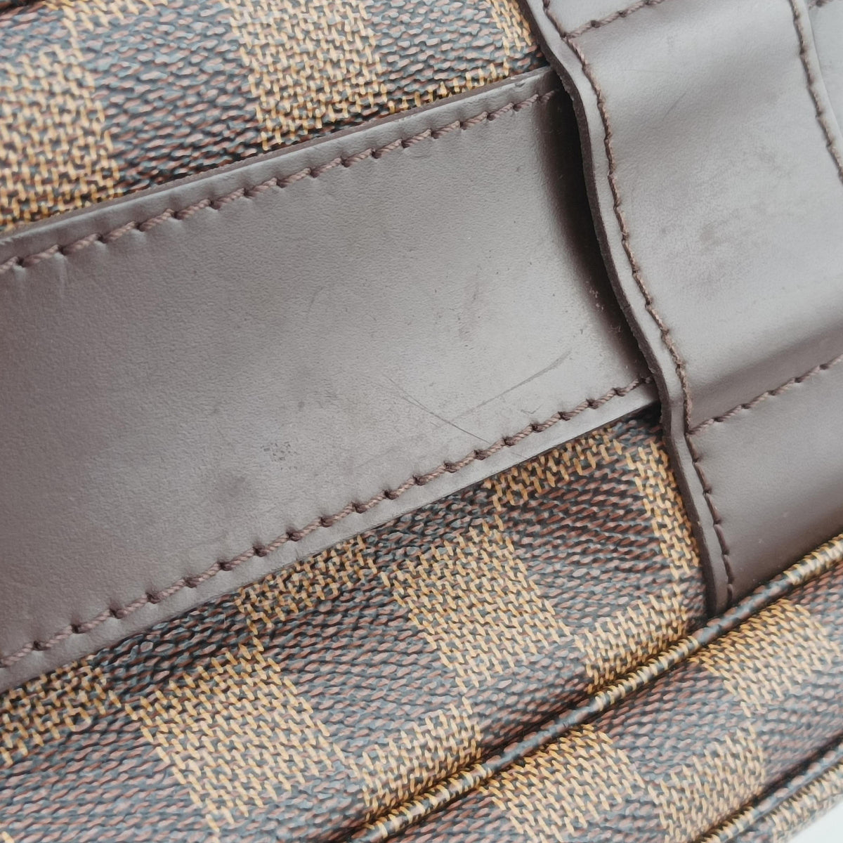 Secondhand Louis Vuitton NAVIGLIO EBENE Damier Canvas N45255 shoulderbag | stylenewstar