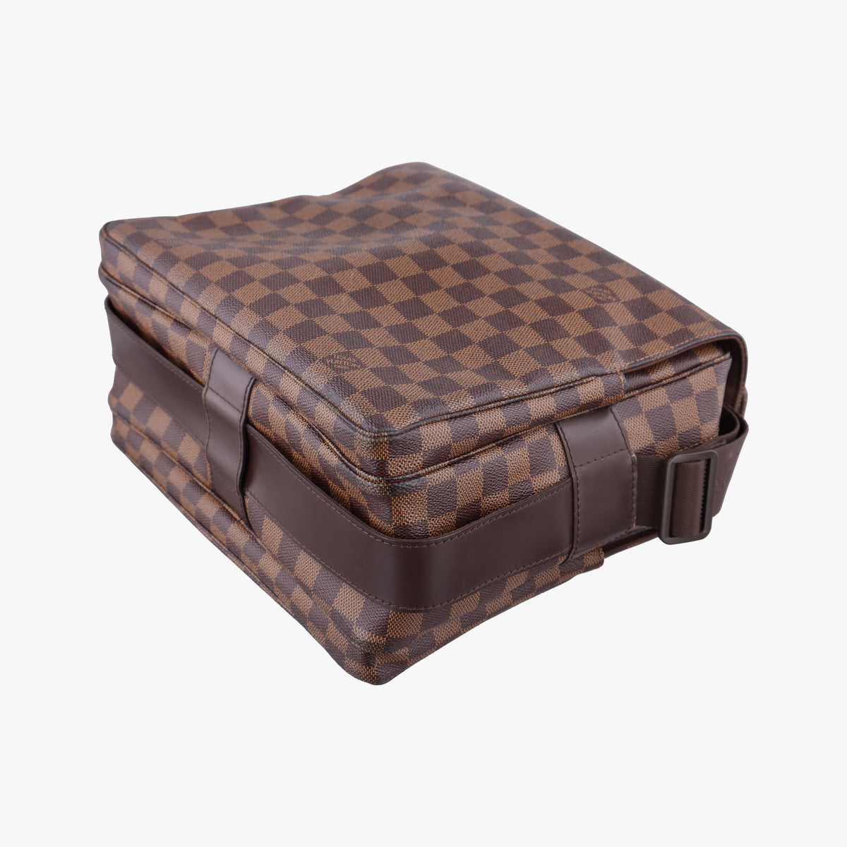 Secondhand Louis Vuitton NAVIGLIO EBENE Damier Canvas N45255 shoulderbag | stylenewstar