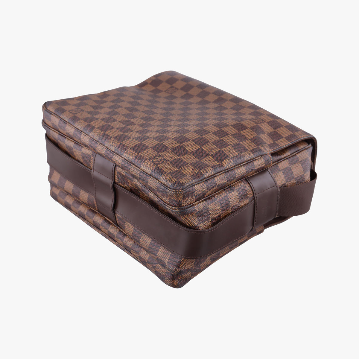 Secondhand Louis Vuitton NAVIGLIO EBENE Damier Canvas N45255 shoulderbag | stylenewstar