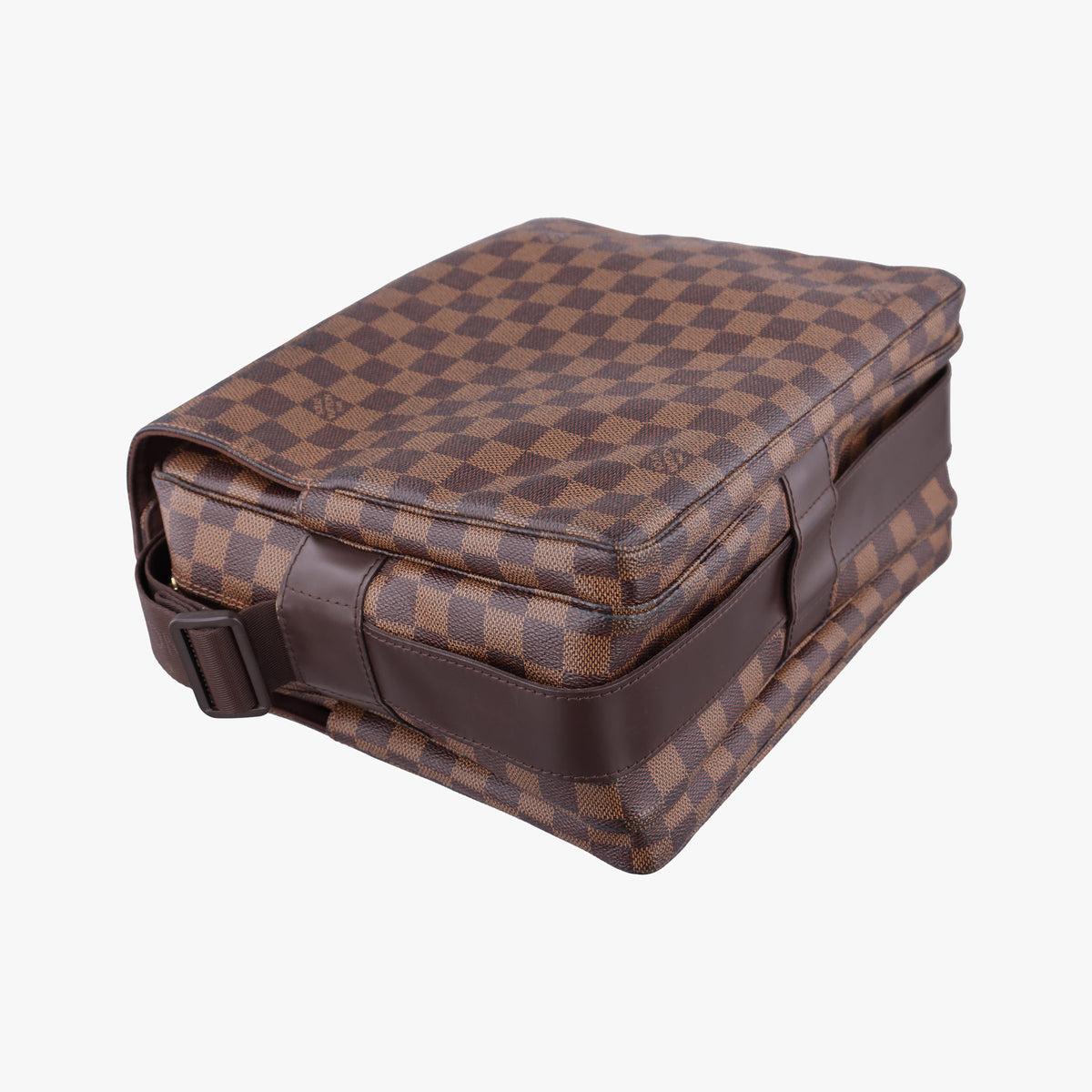 Secondhand Louis Vuitton NAVIGLIO EBENE Damier Canvas N45255 shoulderbag | stylenewstar