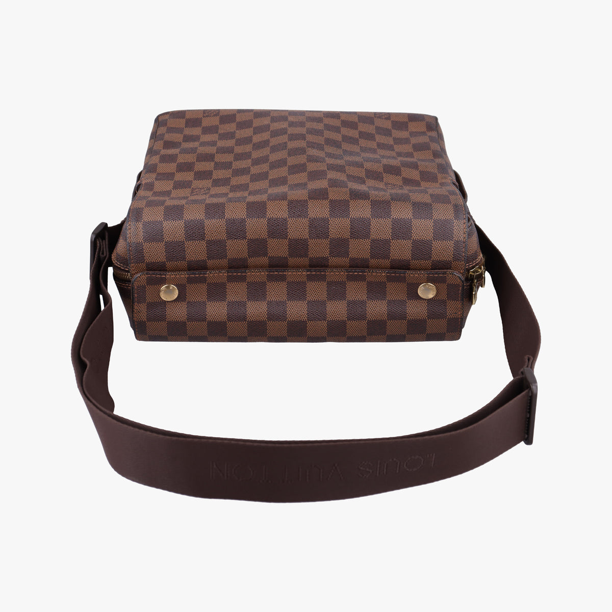 Secondhand Louis Vuitton NAVIGLIO EBENE Damier Canvas N45255 shoulderbag | stylenewstar