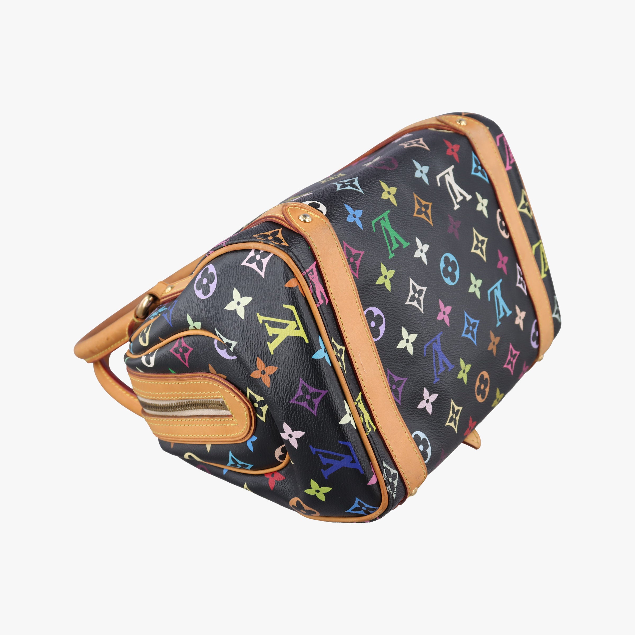 Pre-owned Louis Vuitton PRISCILLA Noir Monogram Multicolor M40097 handbag | stylenewstar