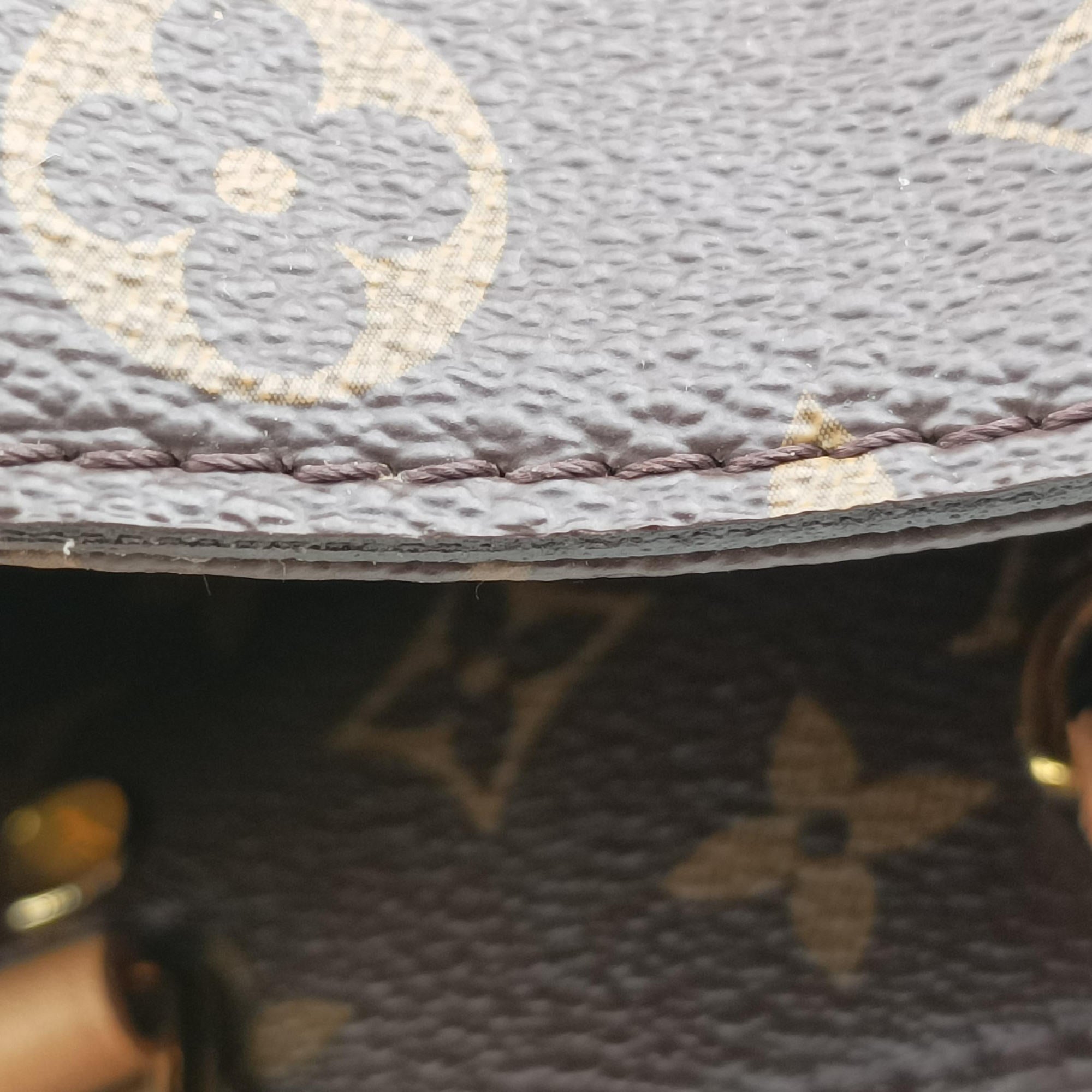Pre-owned Louis Vuitton MONTAIGNE MM Brown Monogram Canvas M41056 shoulderbag | stylenewstar