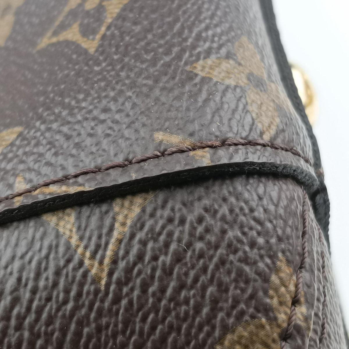 Pre-owned Louis Vuitton MONTAIGNE MM Brown Monogram Canvas M41056 shoulderbag | stylenewstar