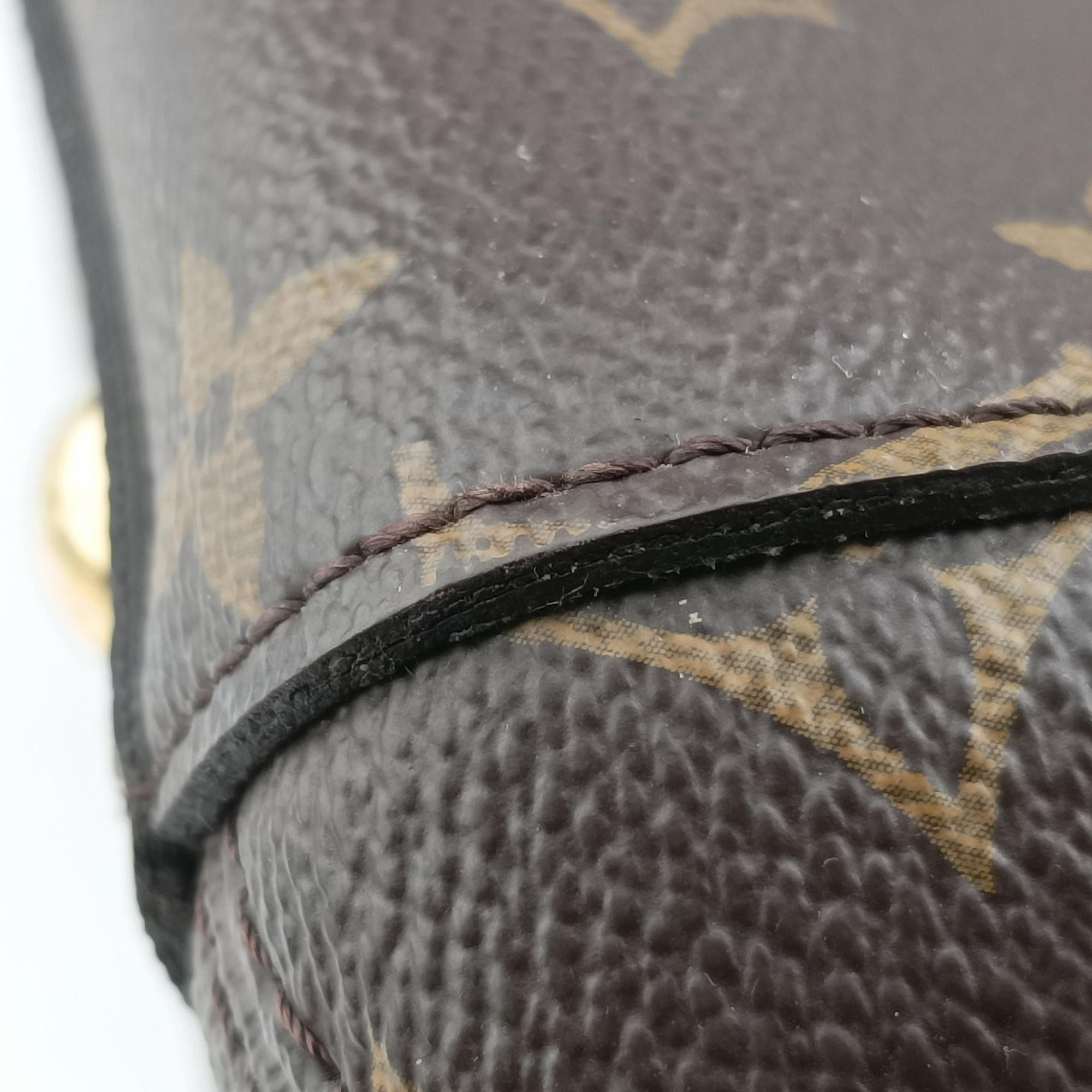 Pre-owned Louis Vuitton MONTAIGNE MM Brown Monogram Canvas M41056 shoulderbag | stylenewstar