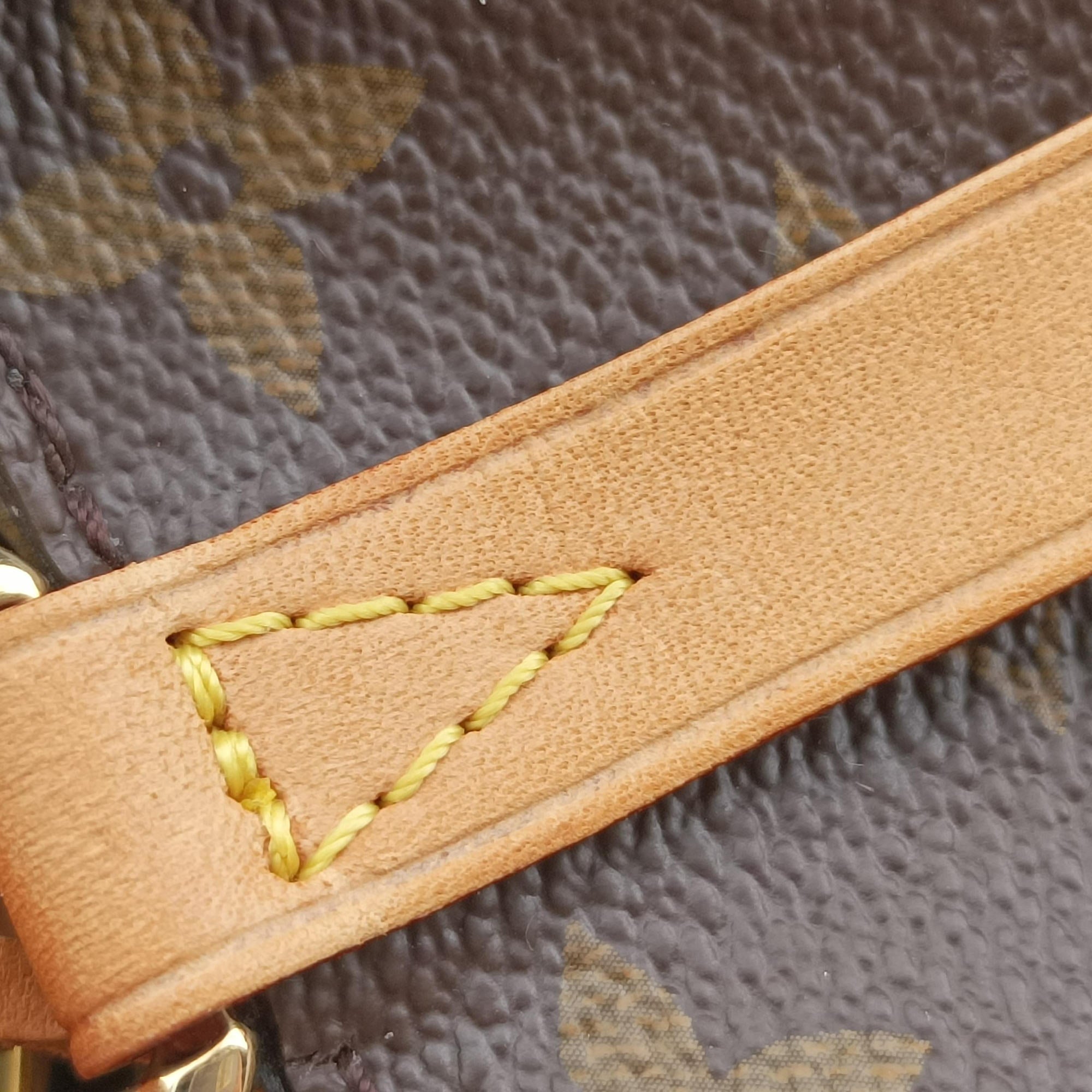 Pre-owned Louis Vuitton MONTAIGNE MM Brown Monogram Canvas M41056 shoulderbag | stylenewstar