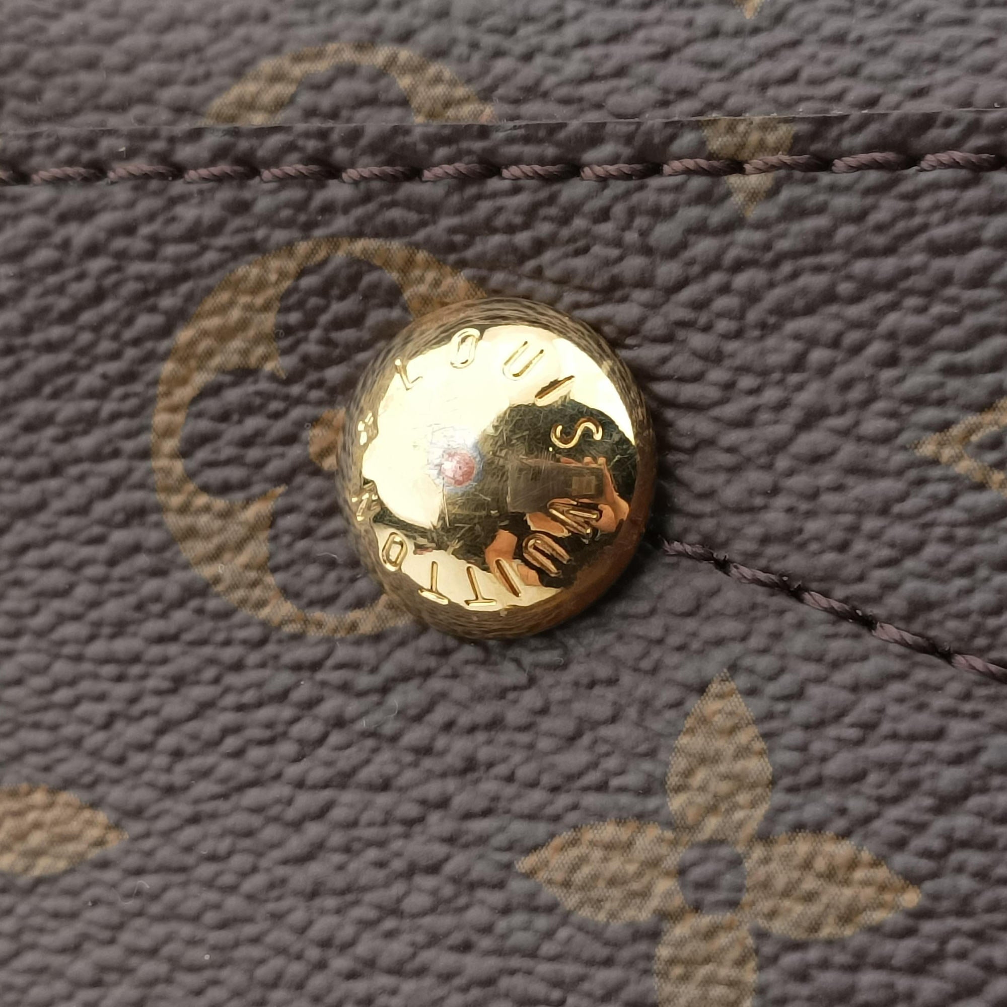 Pre-owned Louis Vuitton MONTAIGNE MM Brown Monogram Canvas M41056 shoulderbag | stylenewstar
