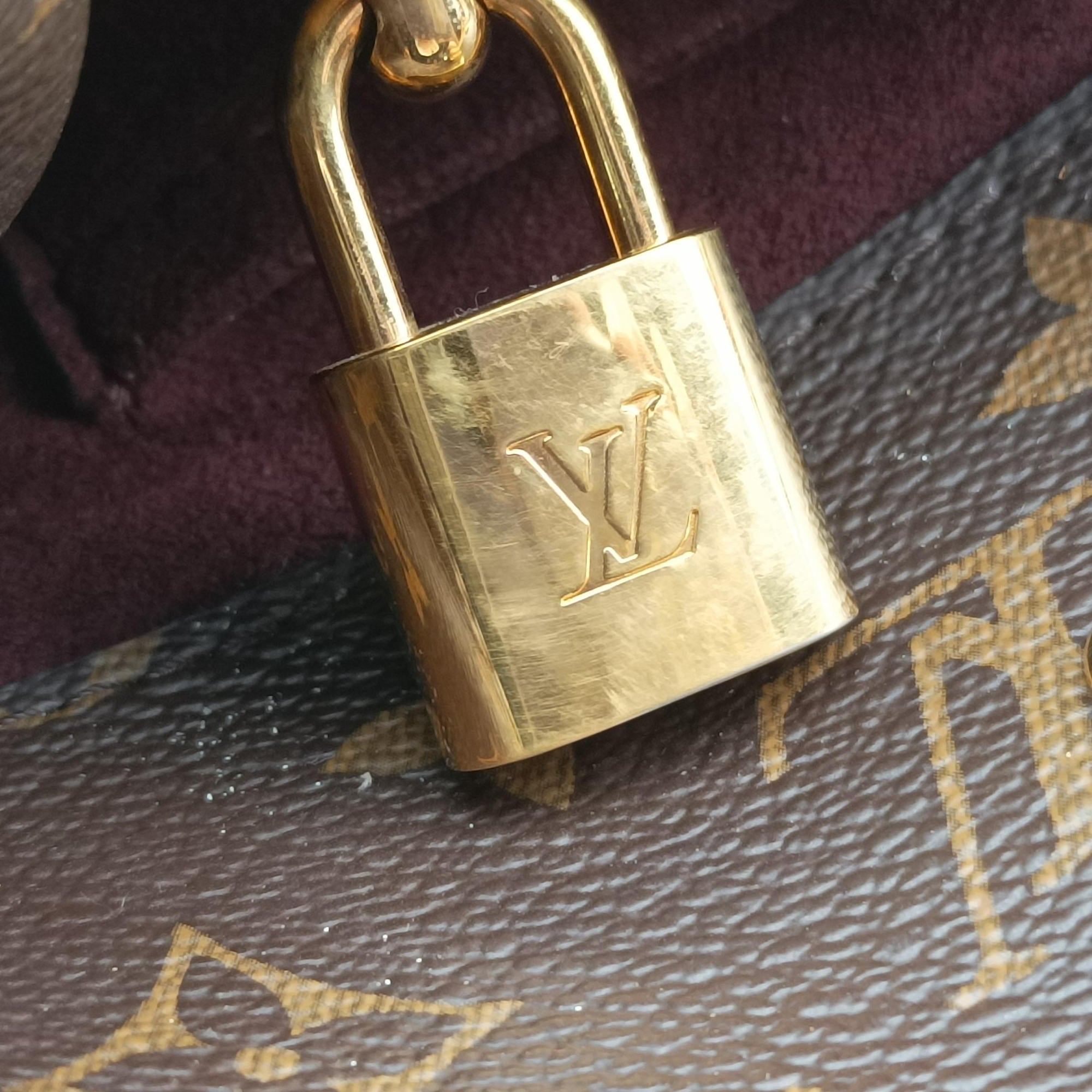 Pre-owned Louis Vuitton MONTAIGNE MM Brown Monogram Canvas M41056 shoulderbag | stylenewstar