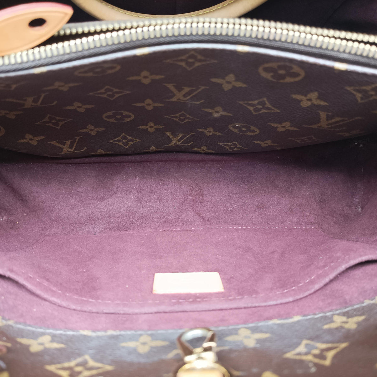 Pre-owned Louis Vuitton MONTAIGNE MM Brown Monogram Canvas M41056 shoulderbag | stylenewstar