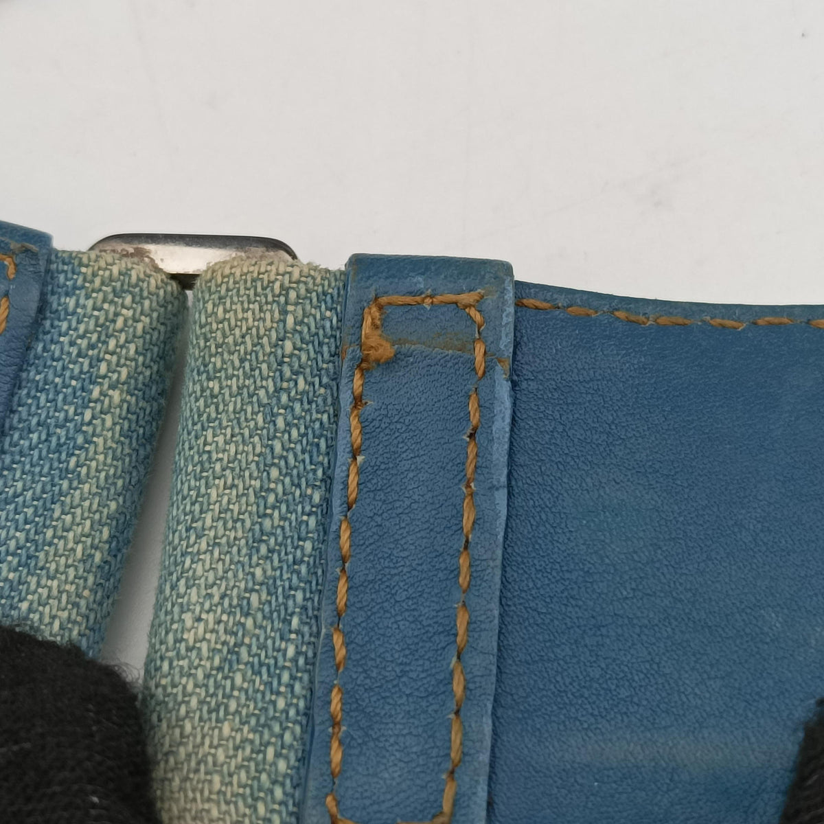 Secondhand Christian Dior Admit It Blue denim  shoulderbag | stylenewstar