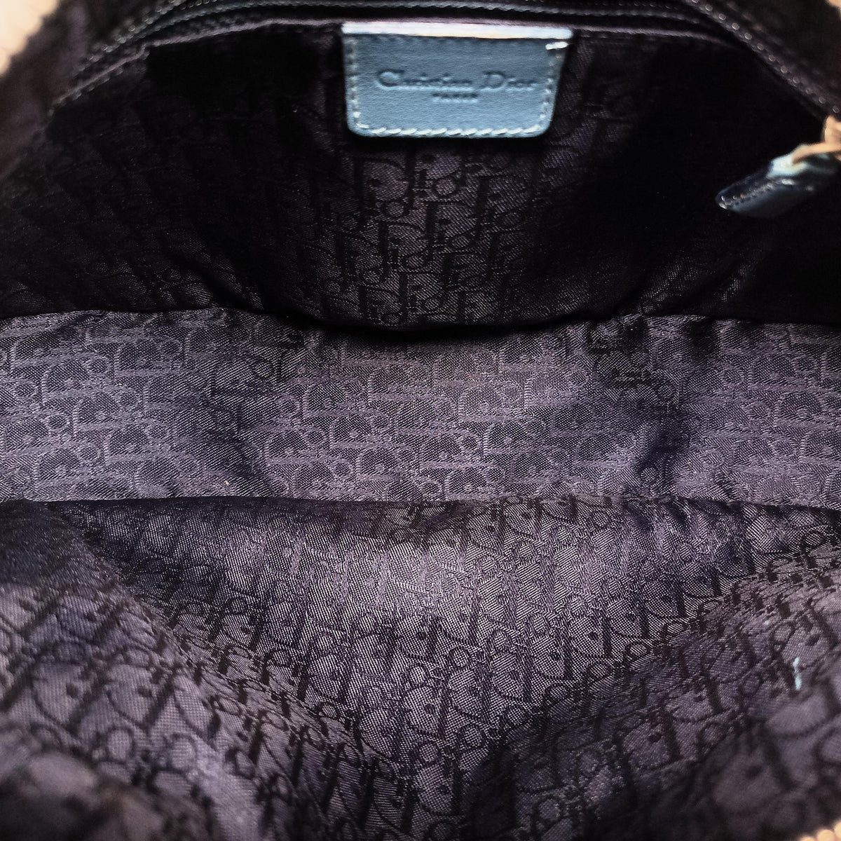 Secondhand Christian Dior Admit It Blue denim  shoulderbag | stylenewstar