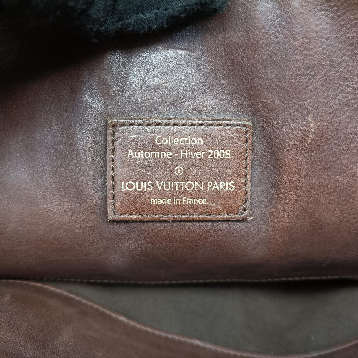 Vintage Louis Vuitton Whisper Moka Monogram Paris Souple Leather M95828 shoulderbag | stylenewstar