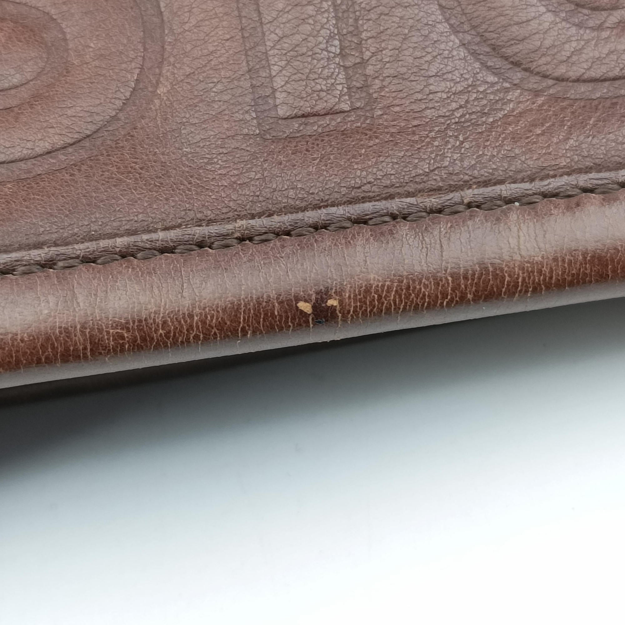 Vintage Louis Vuitton Whisper Moka Monogram Paris Souple Leather M95828 shoulderbag | stylenewstar