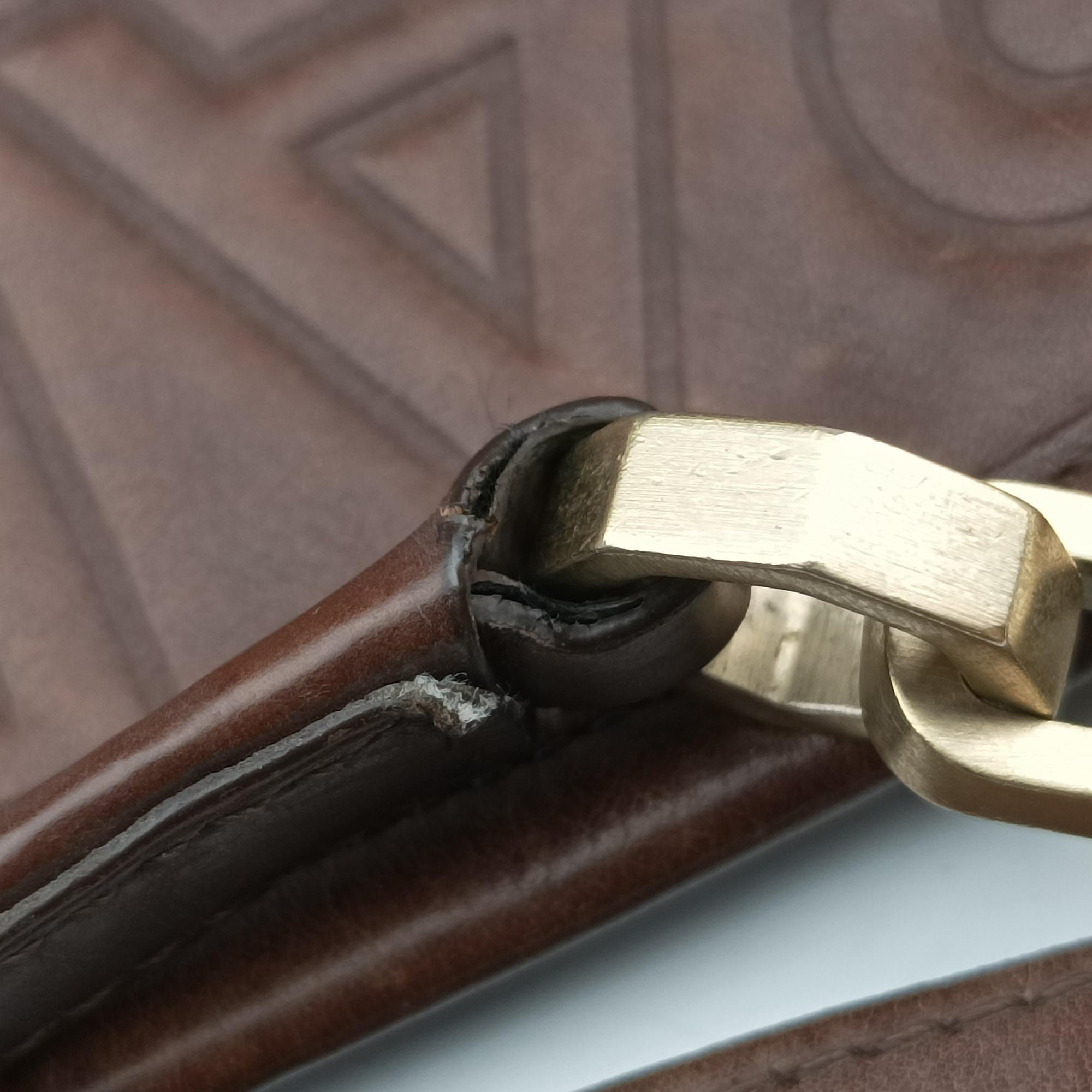 Vintage Louis Vuitton Whisper Moka Monogram Paris Souple Leather M95828 shoulderbag | stylenewstar